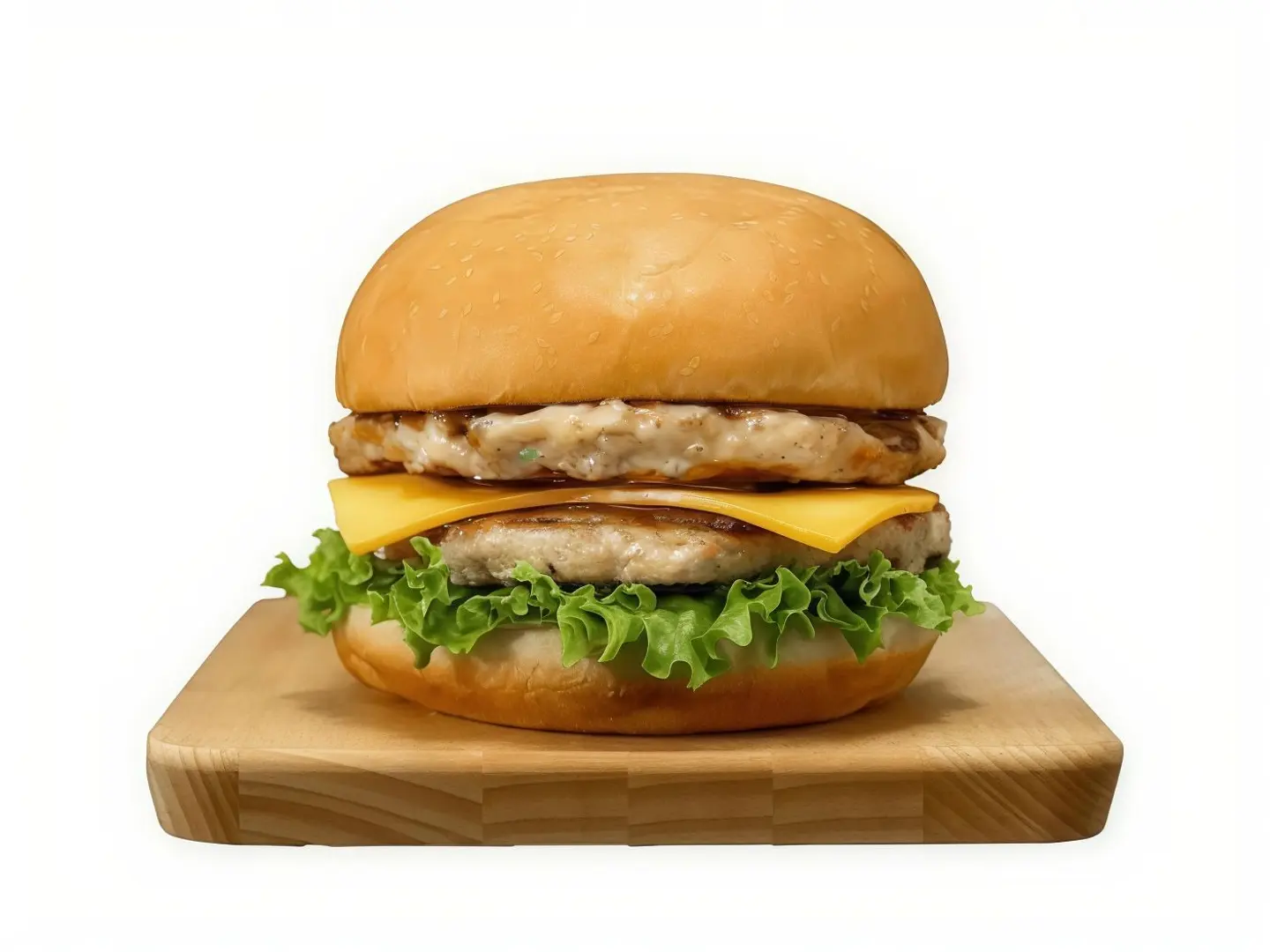 Double Chicken Burger