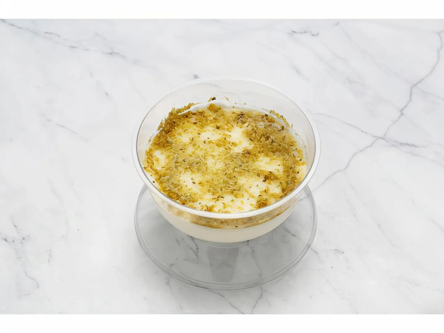 Milk Pudding With Nuts
