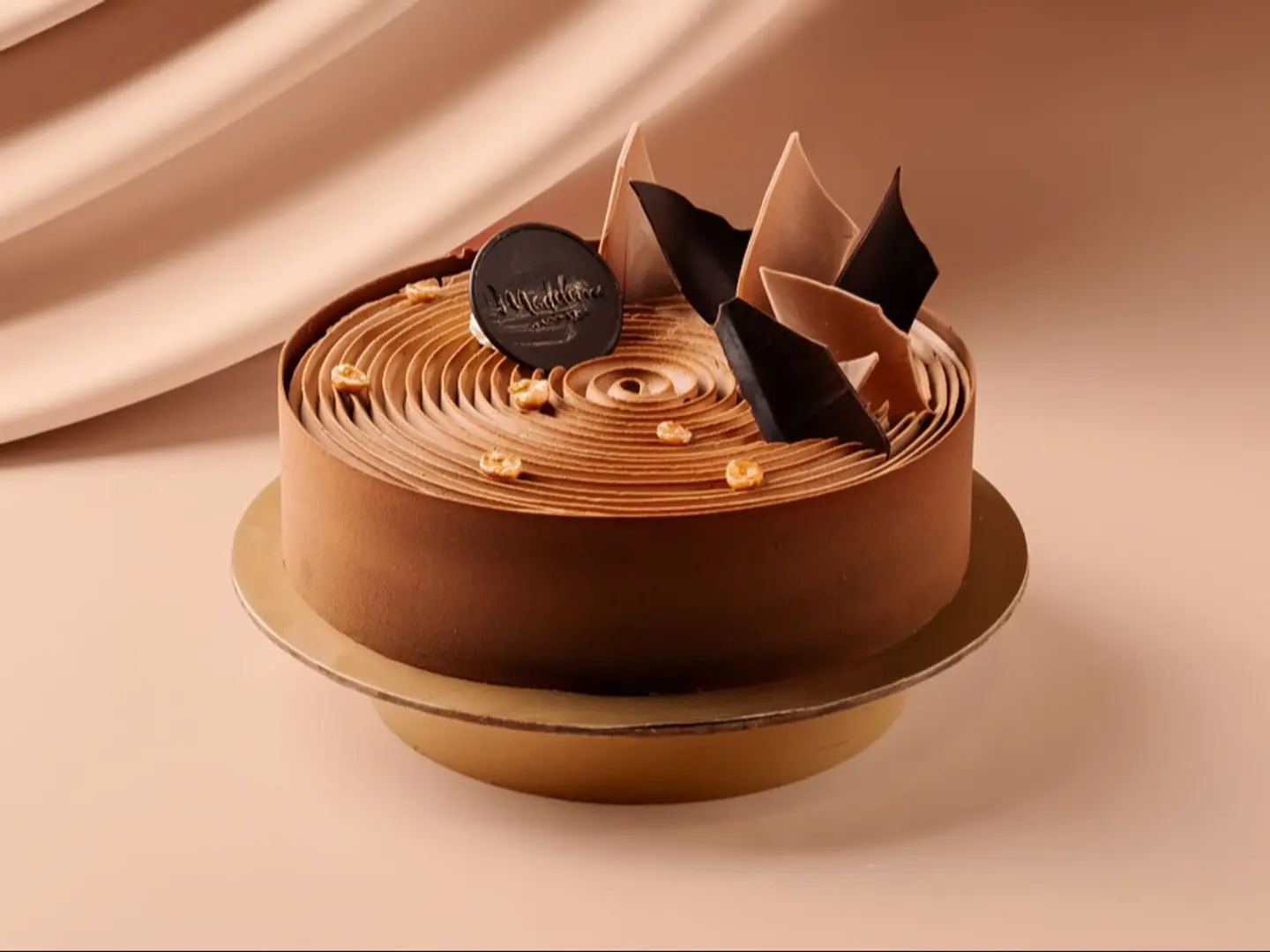 Nutella Mocha Brûlée Cake - Big