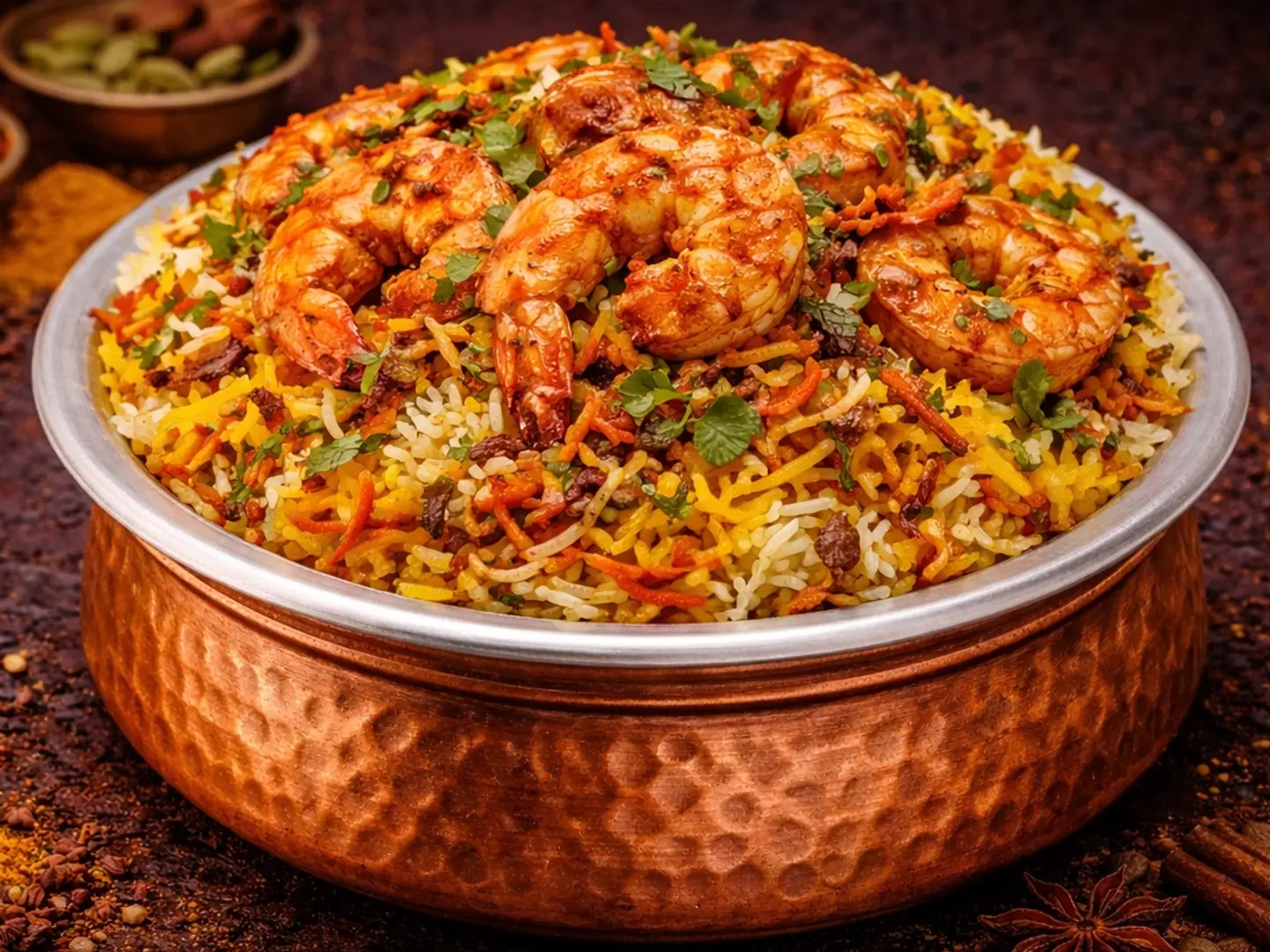 Shirmp Biryani