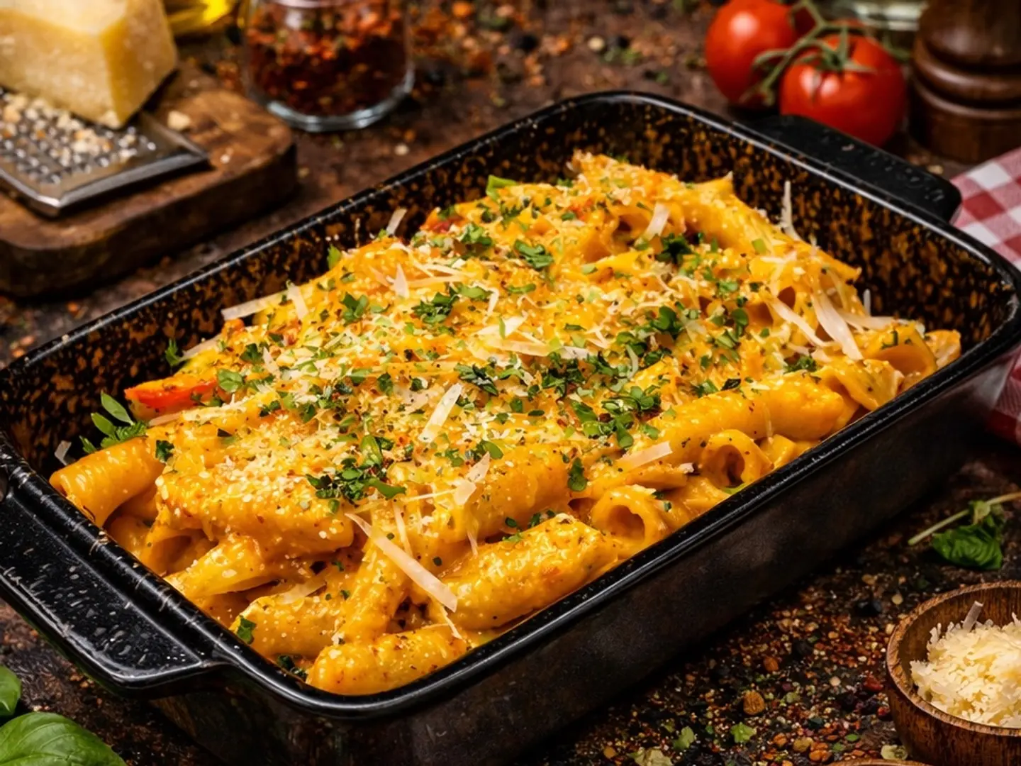 المعكرونة الحمراء