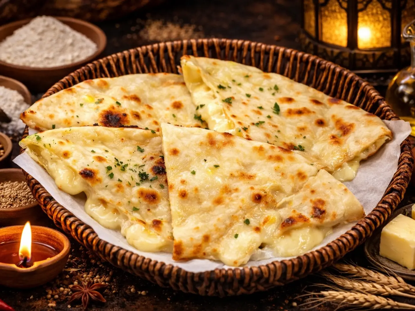 نان بالجبنة