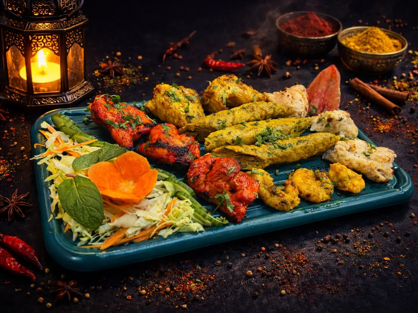 طبق كباب جالسا مشكل