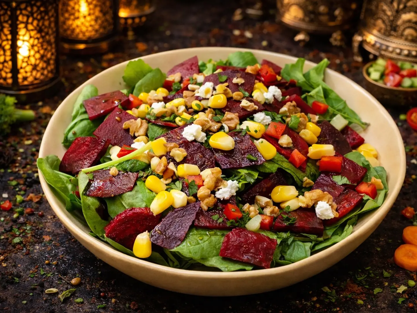 سلطة الشمندر في تشيناي