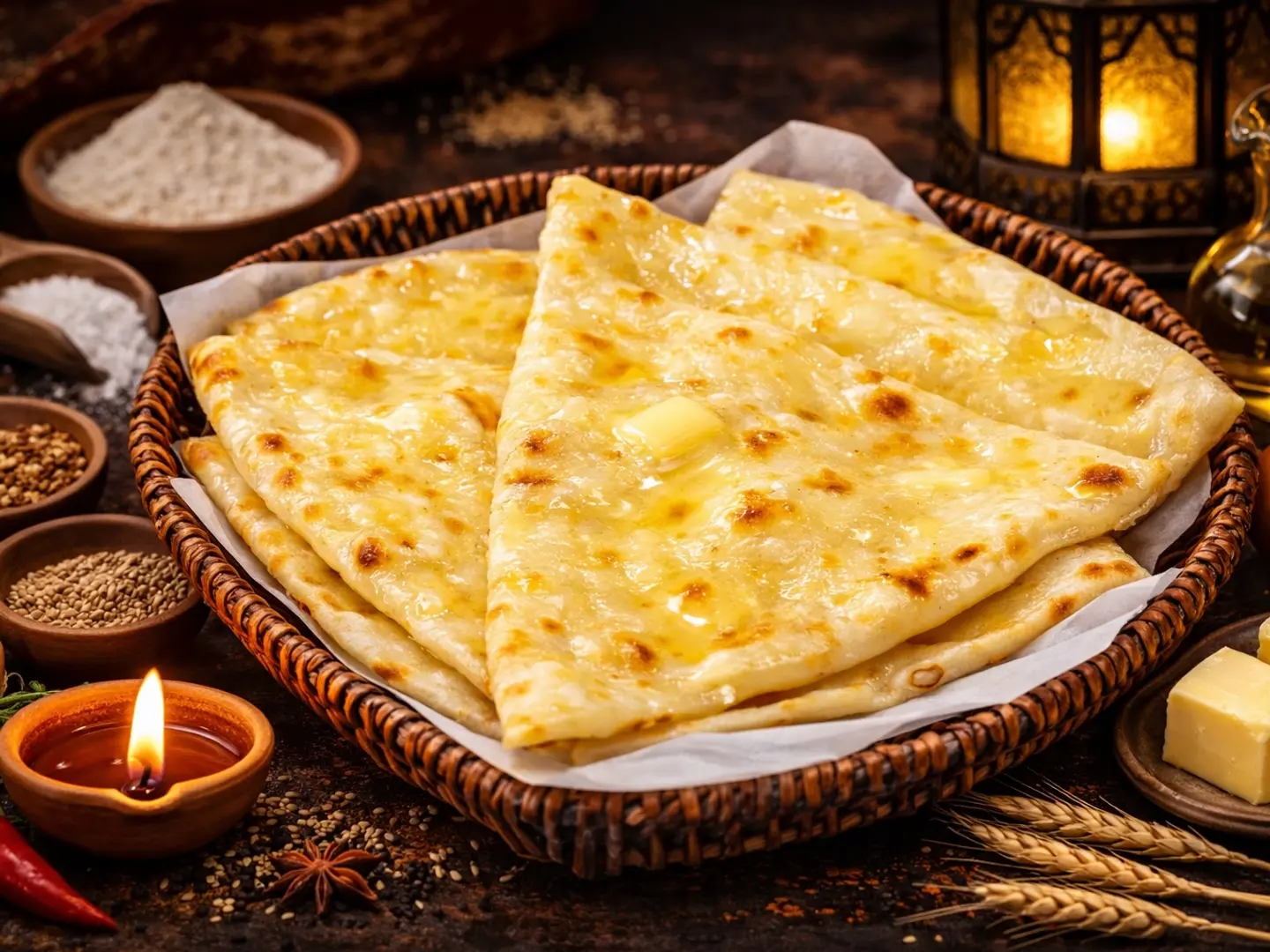 نان بالزبدة