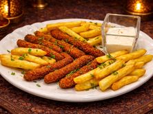 السمك وشرائح البطاطس المقلية