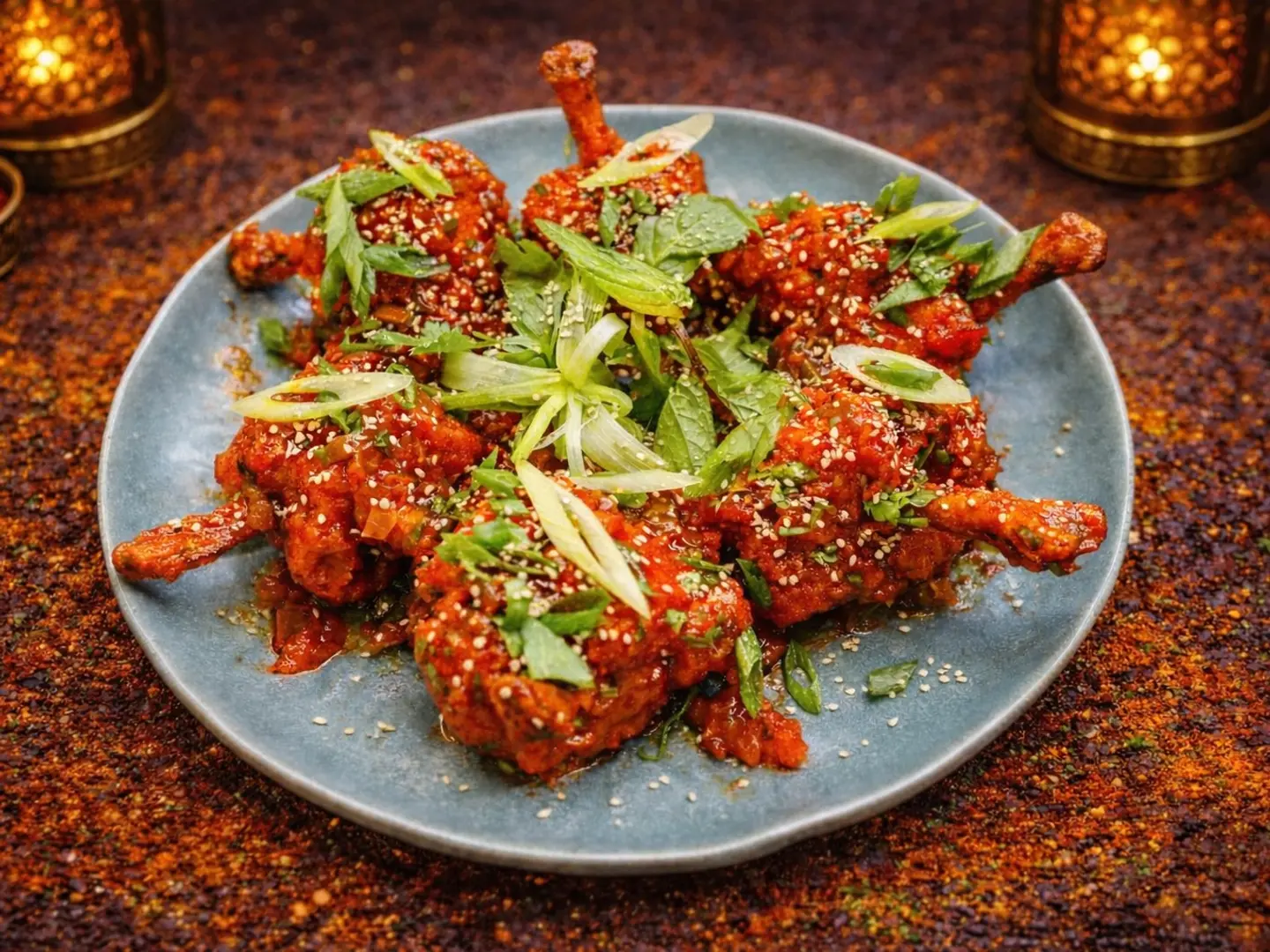 Chicken Lollipop Sesame