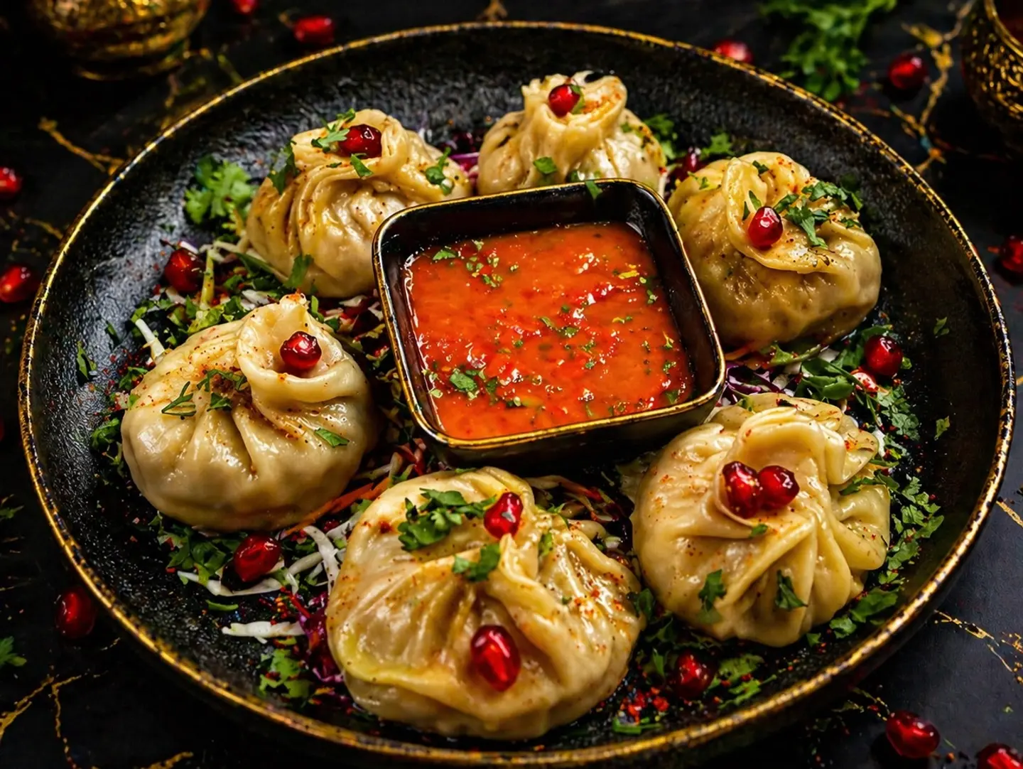 Chicken Momos (Steamed)