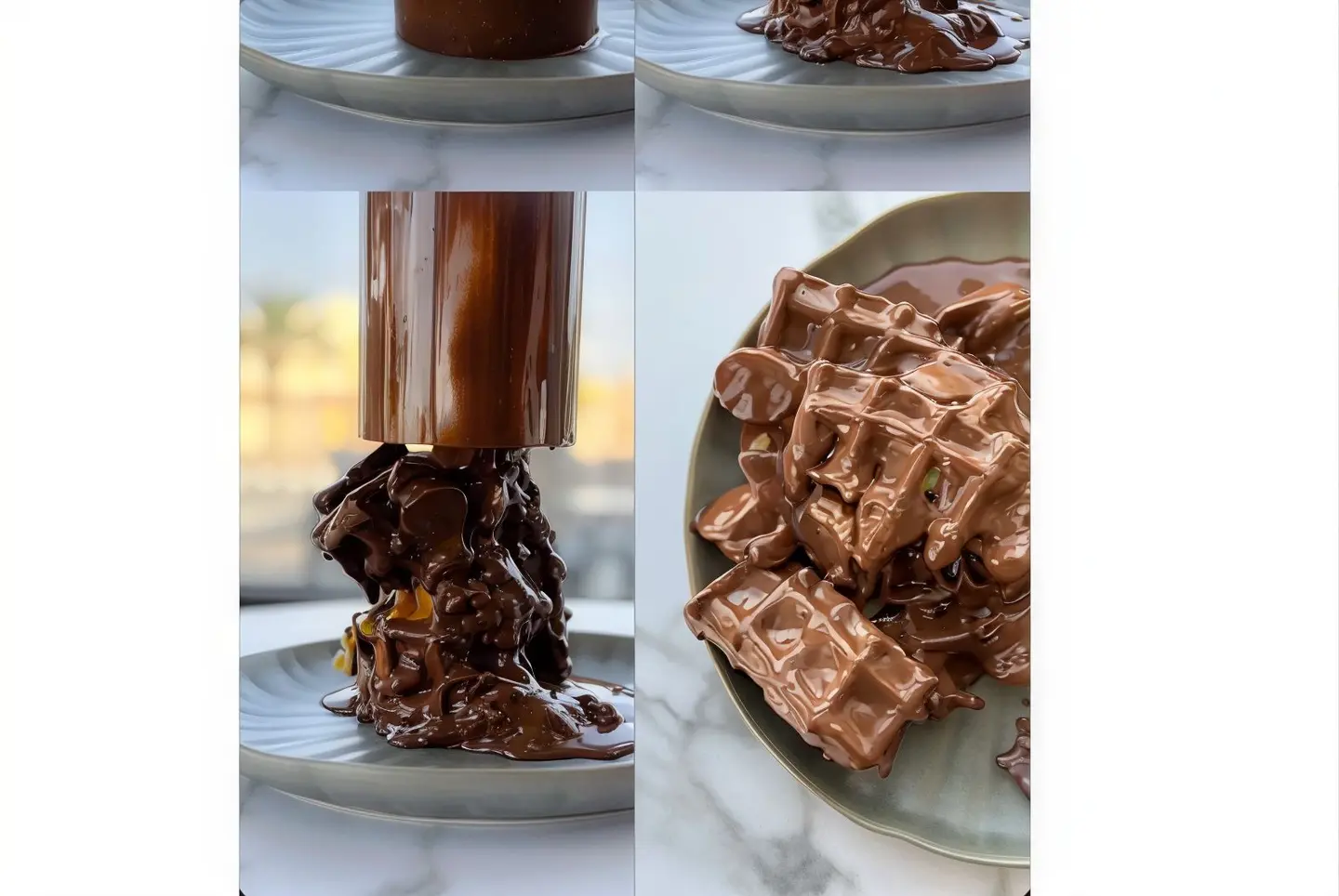 بركان الشوكولاته