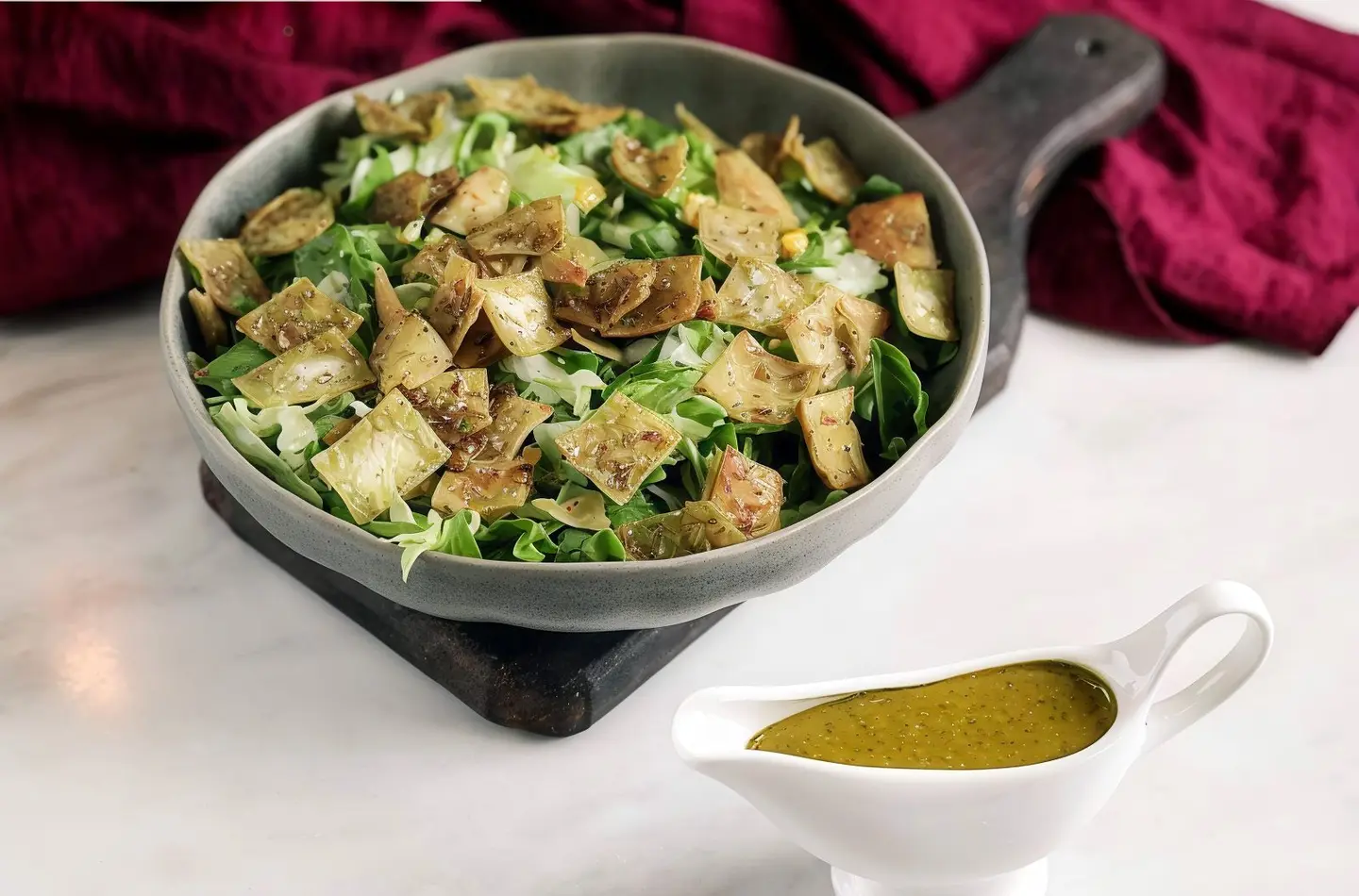 سلطة الزعتر