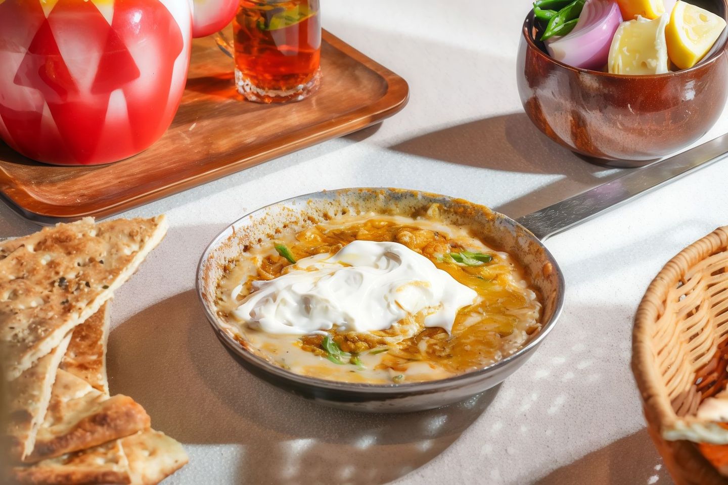 Egg Foul With Cream Cheese