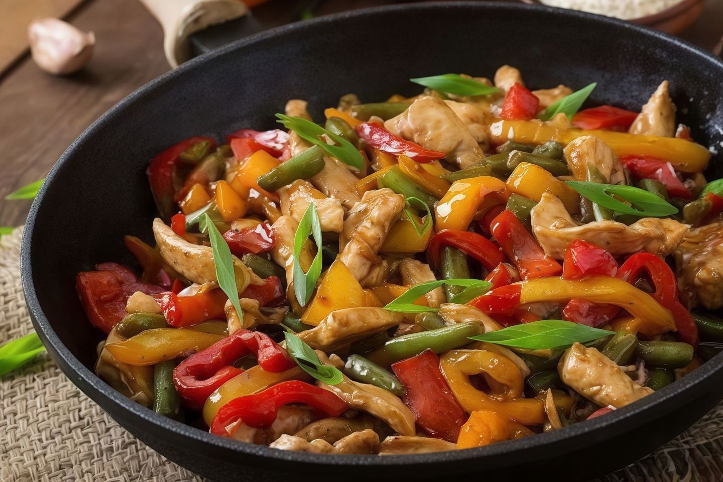 Chicken Vegetable Sajiya With Cheese