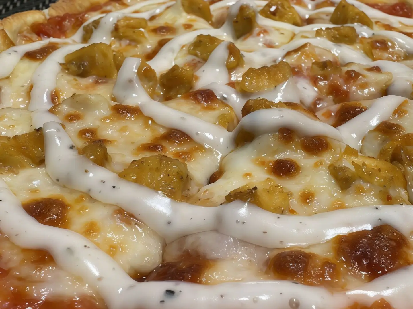 بيتزا دجاج بصوص رانش