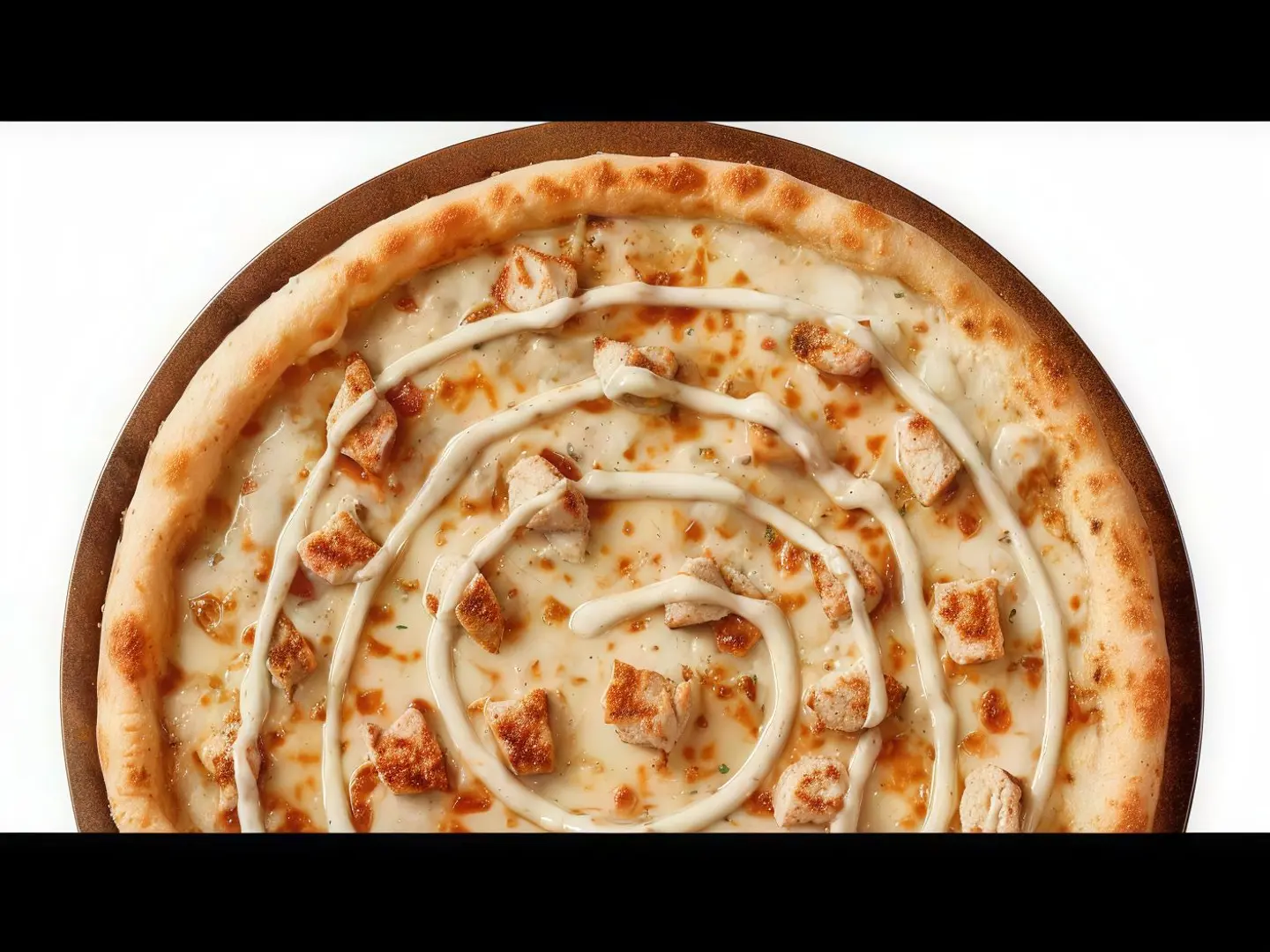 بيتزا شاورما ثومية حار