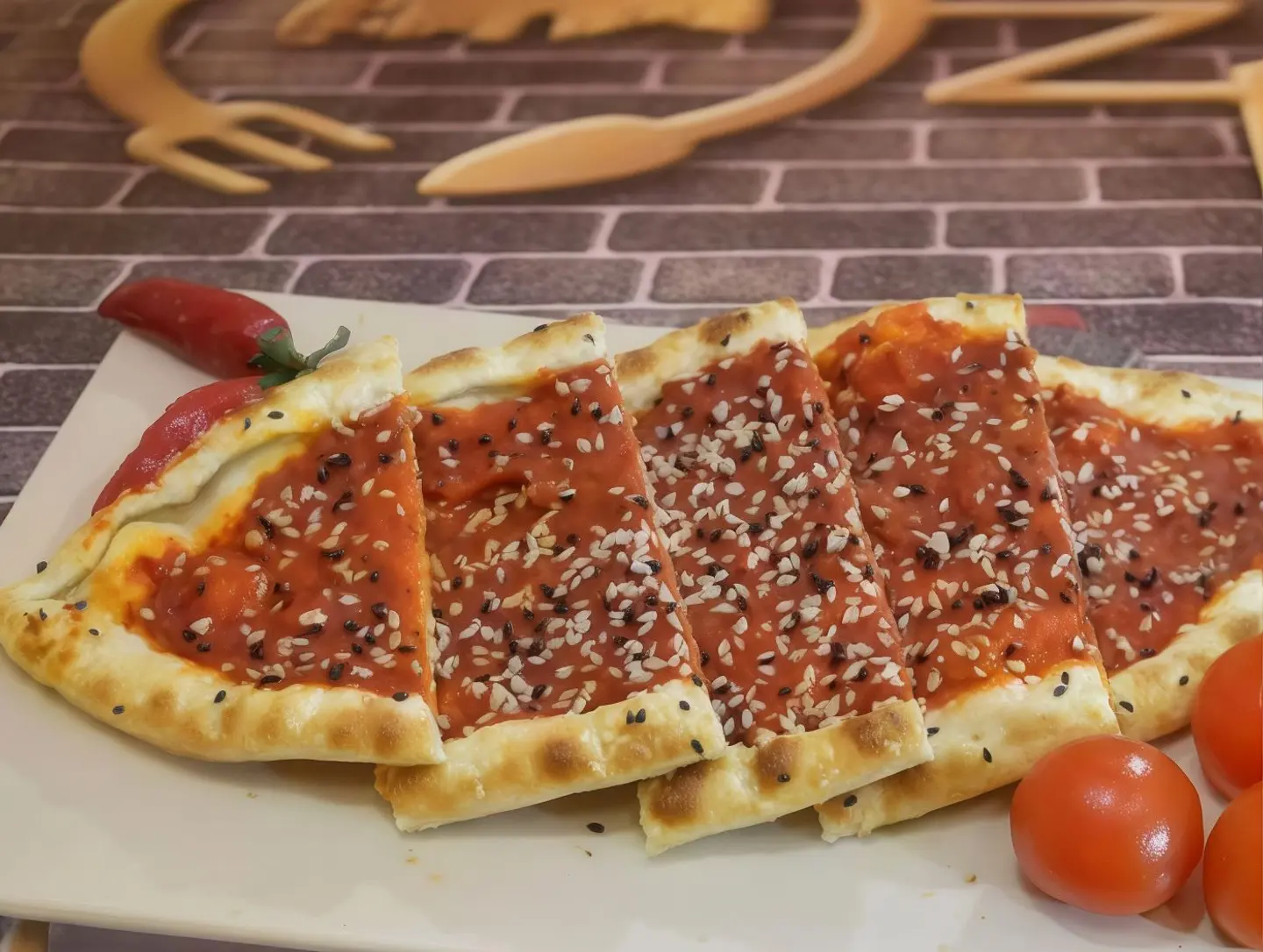 فطيرة محمرة