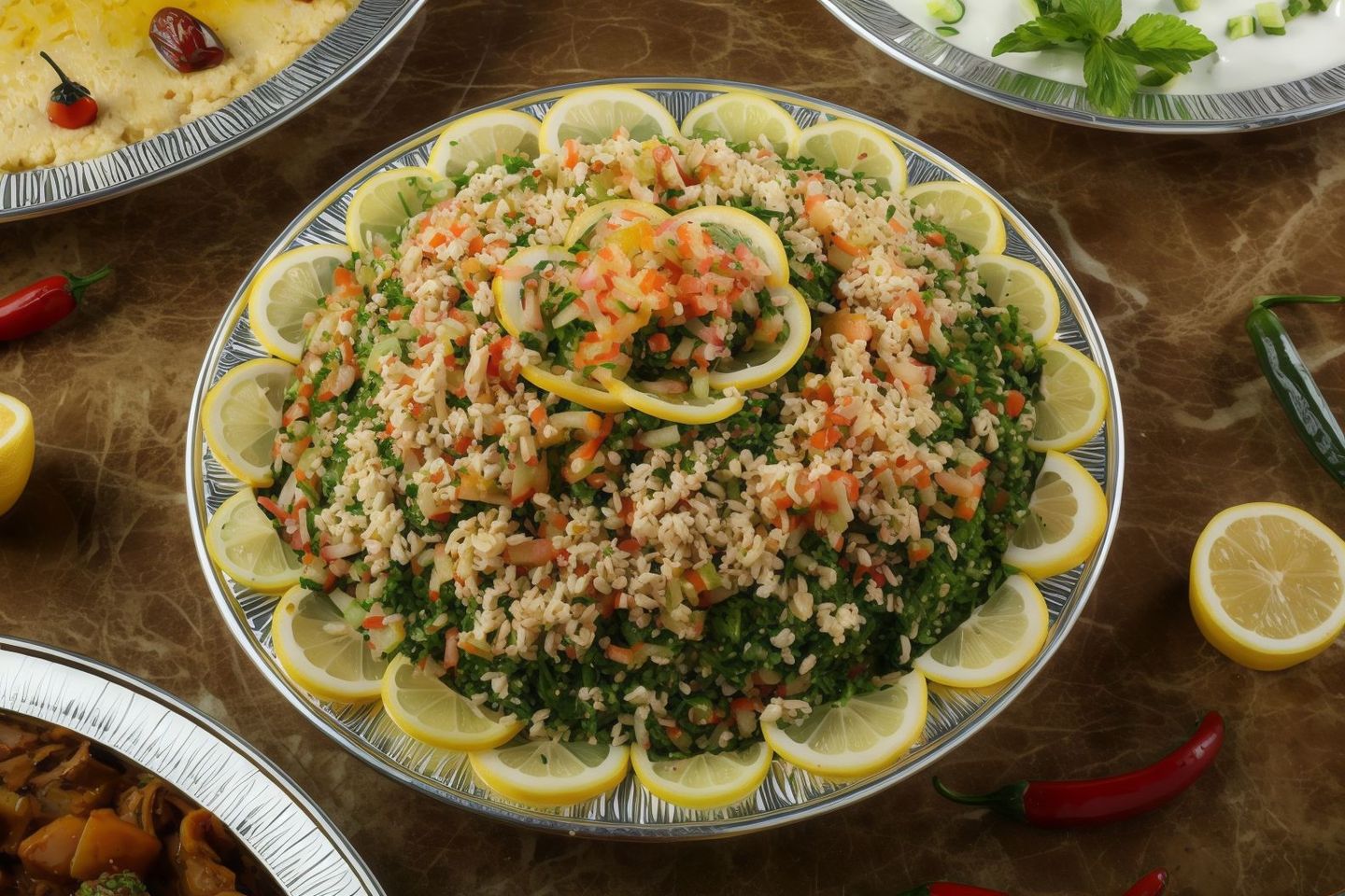 وليمة تبولة نجدية