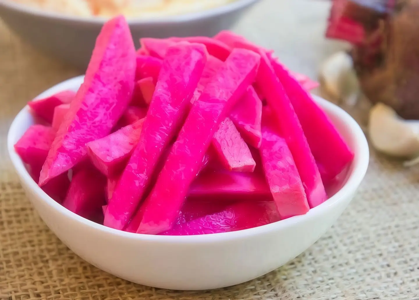 Small Turnip Pickle Plate