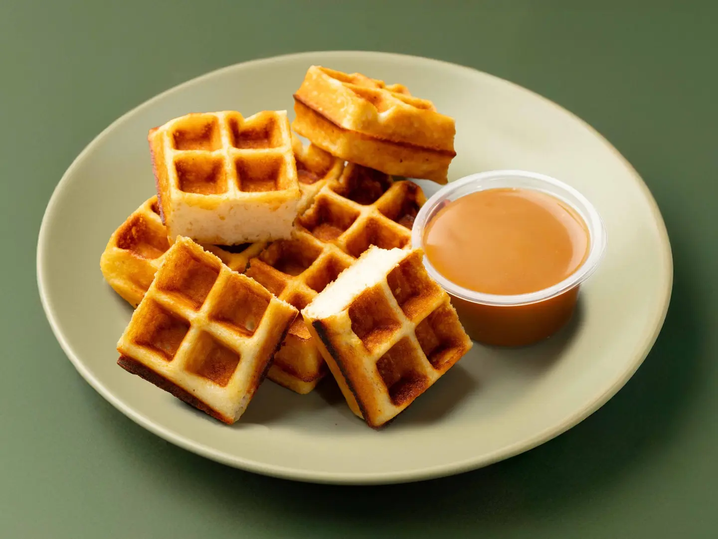 Mini Waffle Caramel 8 Pcs