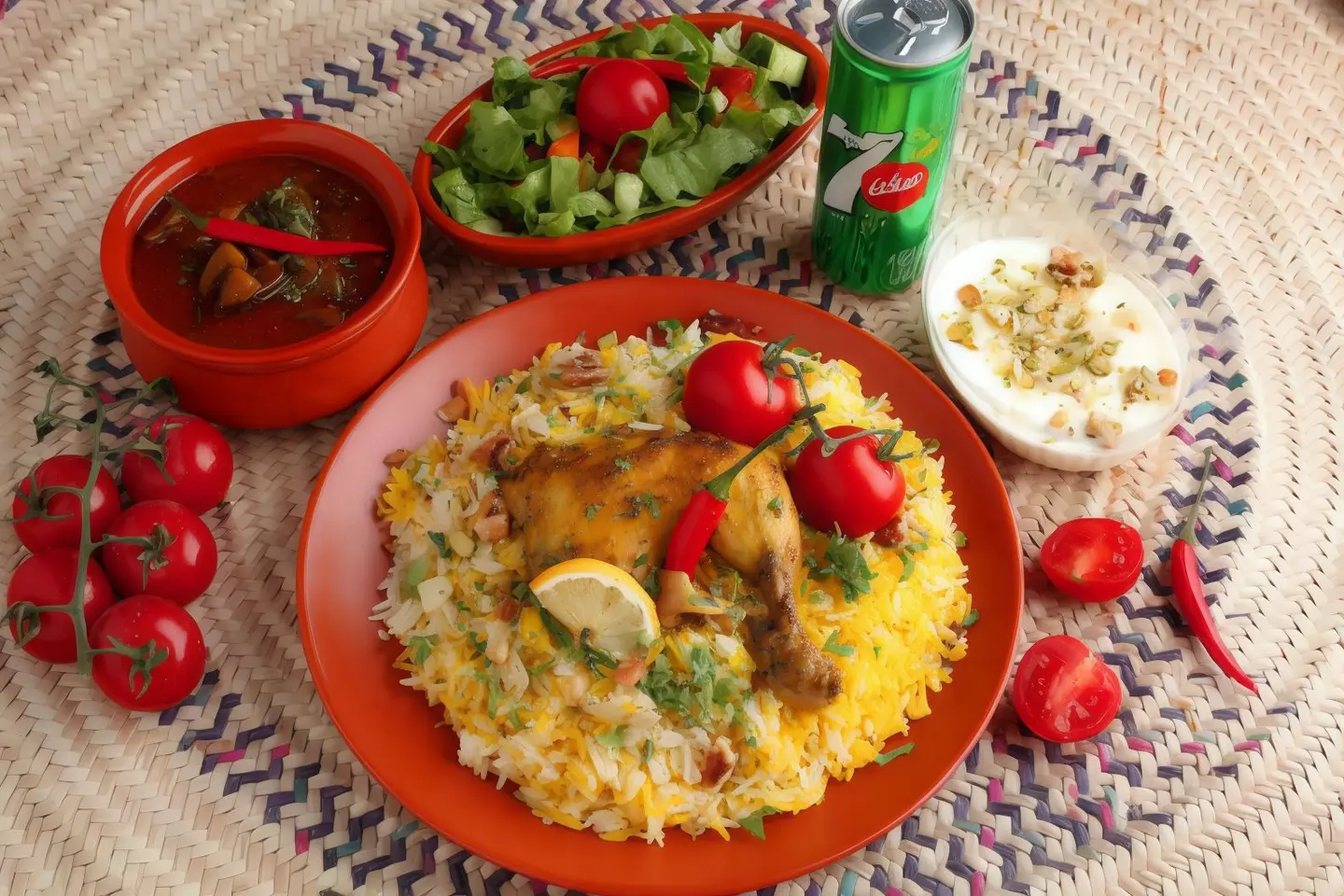 وجبة عمل ربع دجاج