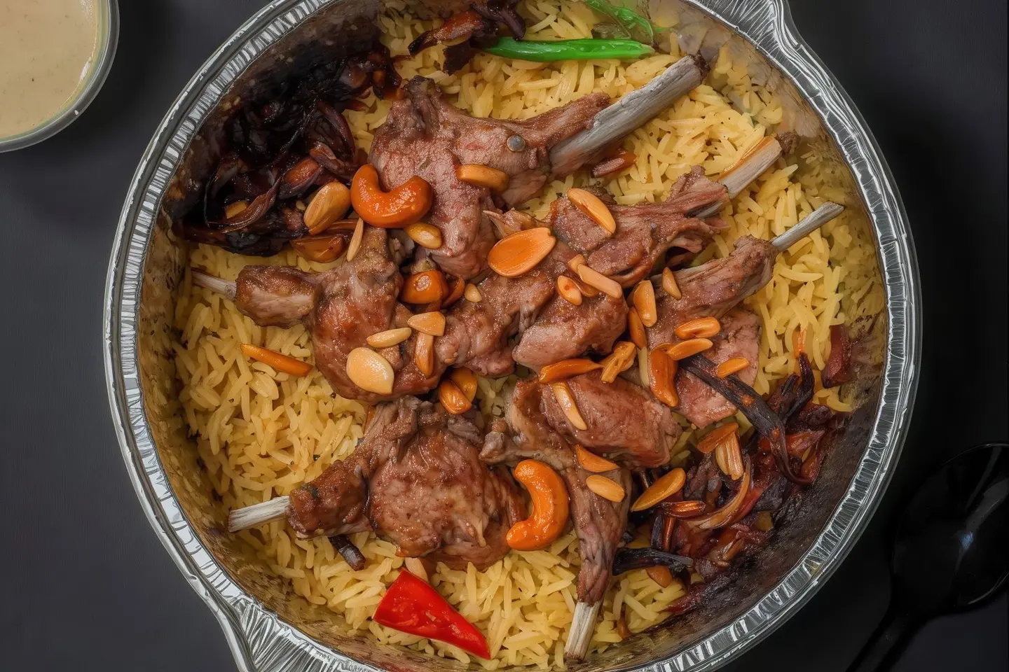 سبايسي كبسة ريش واضلاع