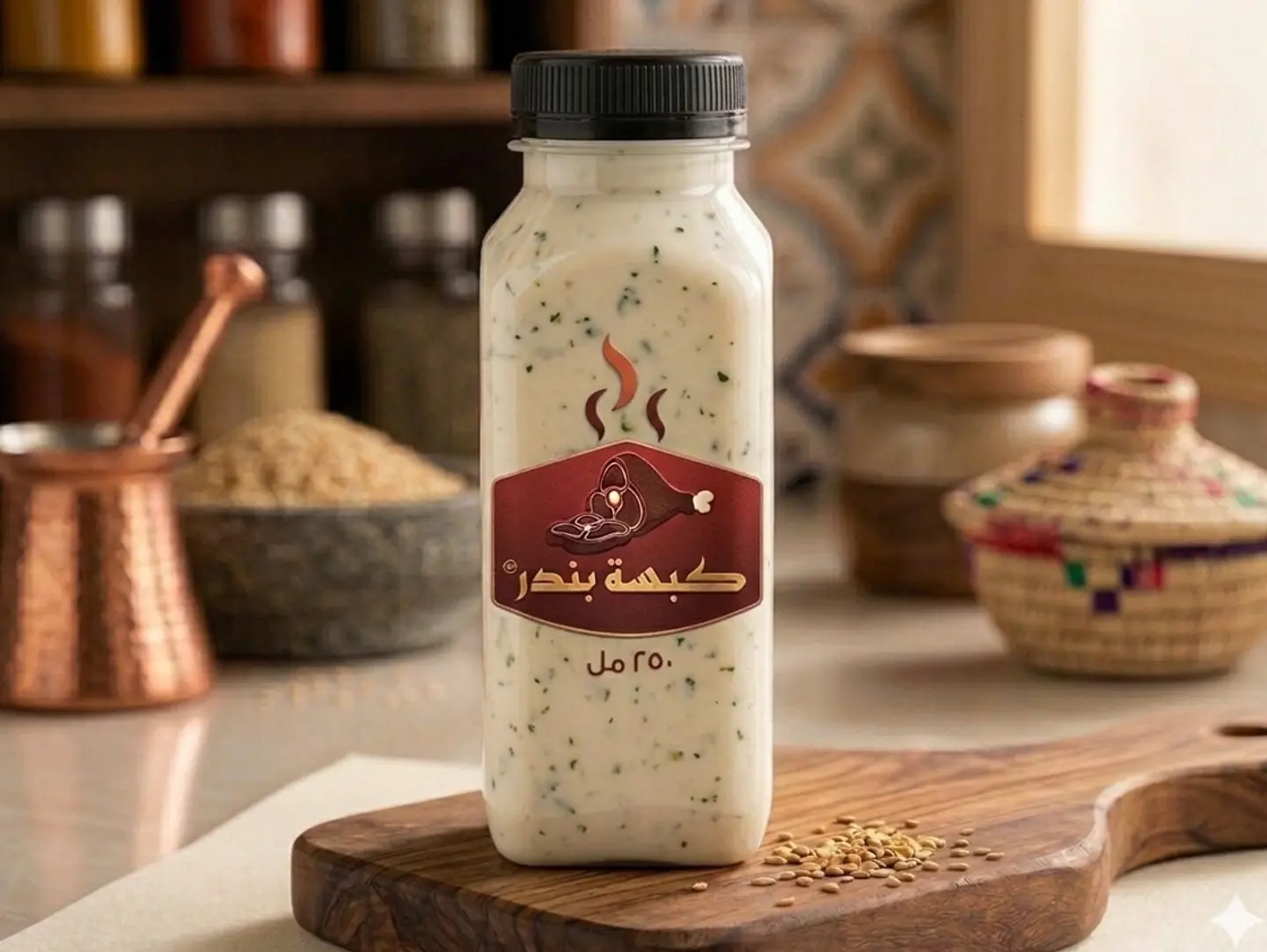 صوص الزبادي بالثوم الطازج