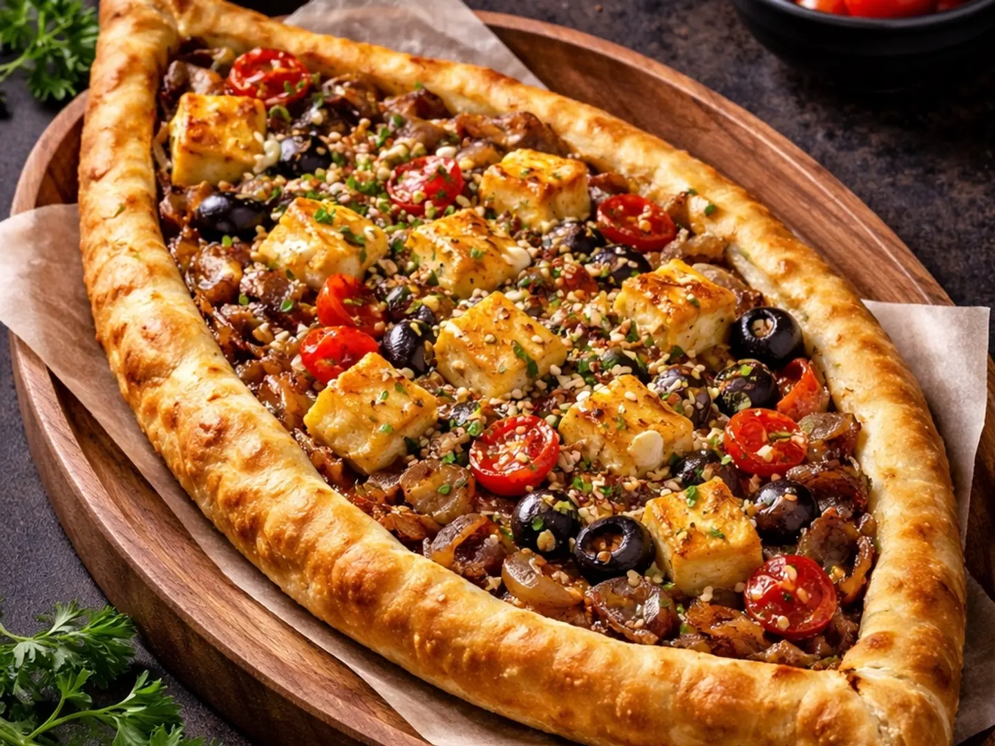 Halloumi Dip Pie