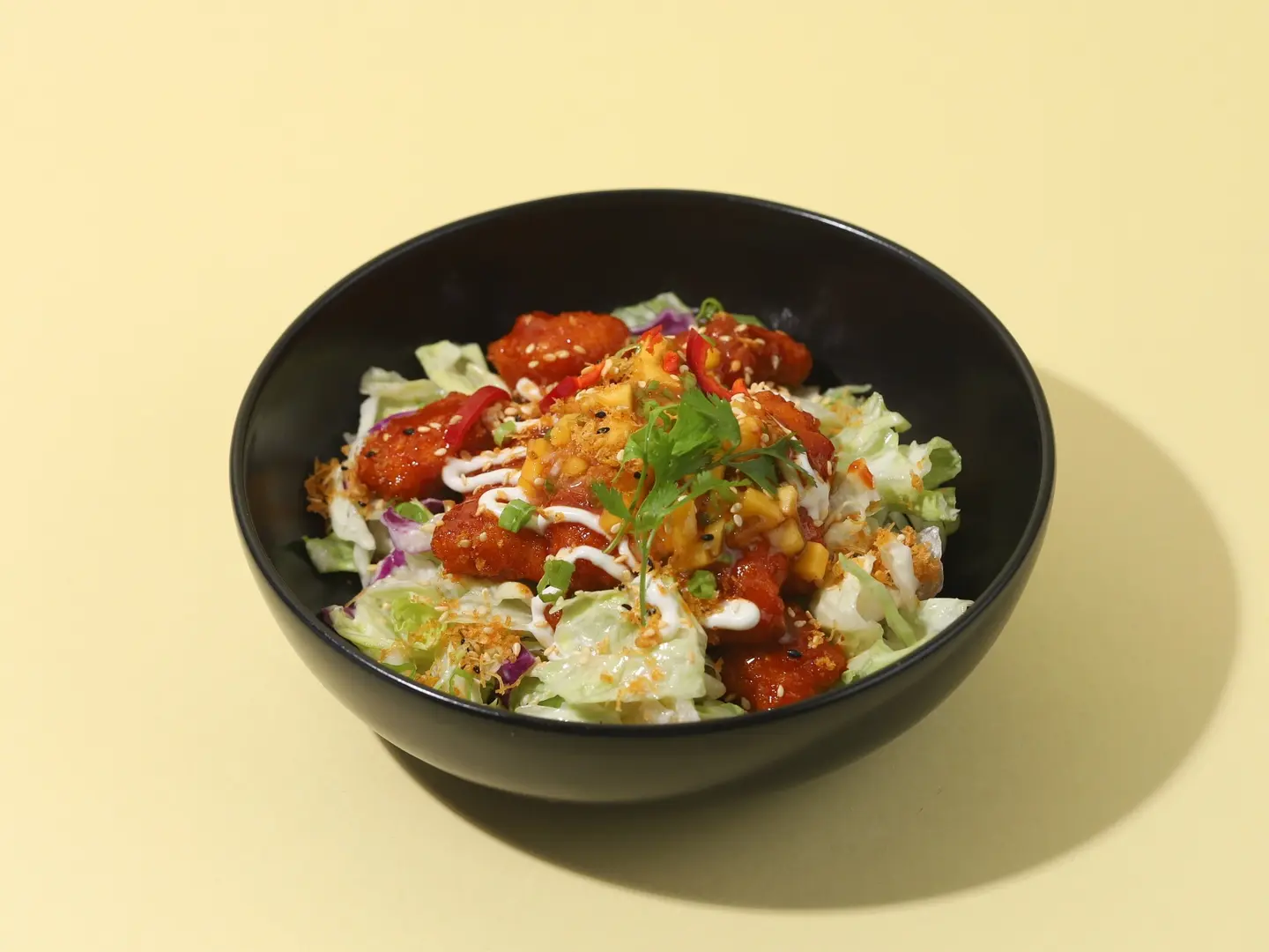 سلطة الدجاج الكورية