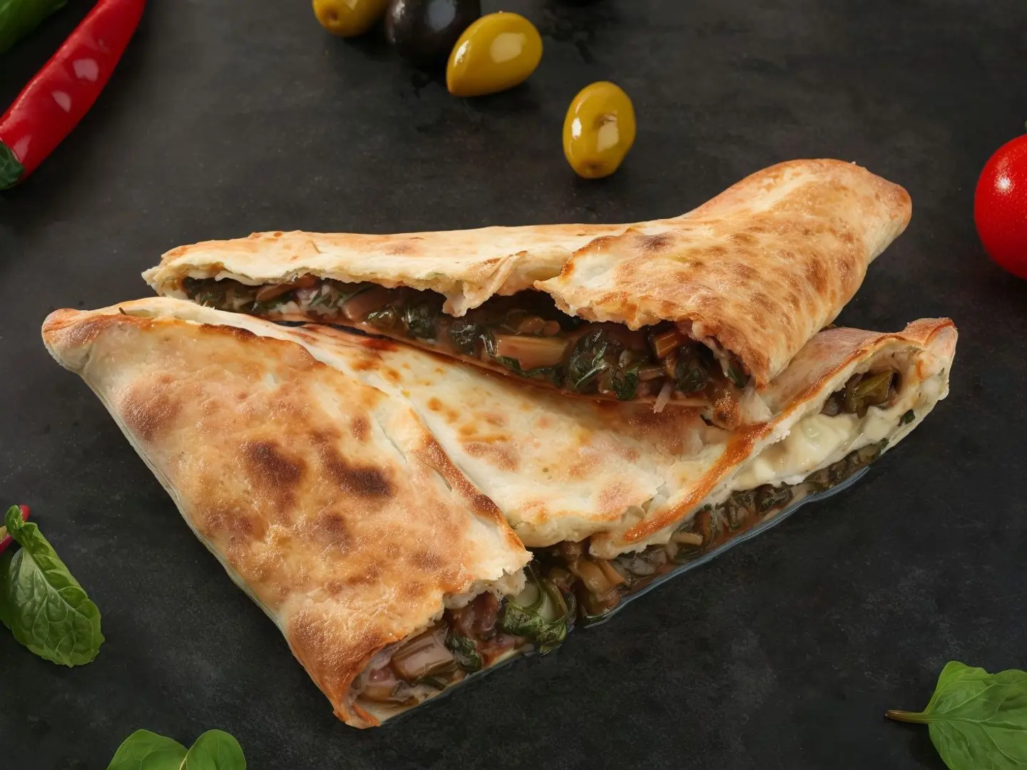 فطيرة سبانخ