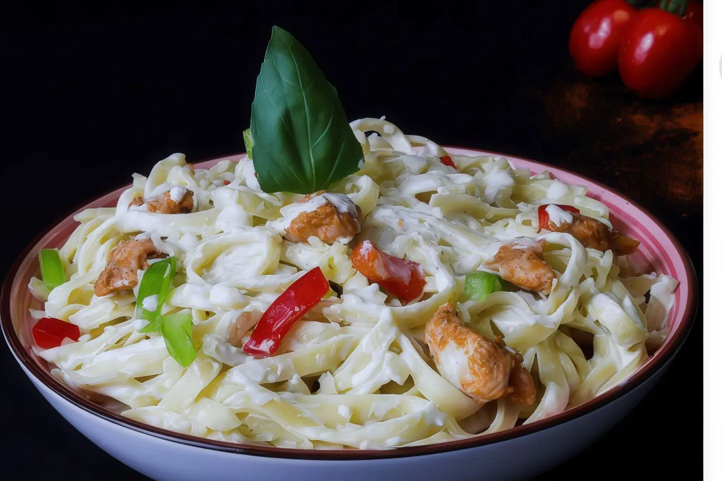 فوتشيني بيضاء دجاج