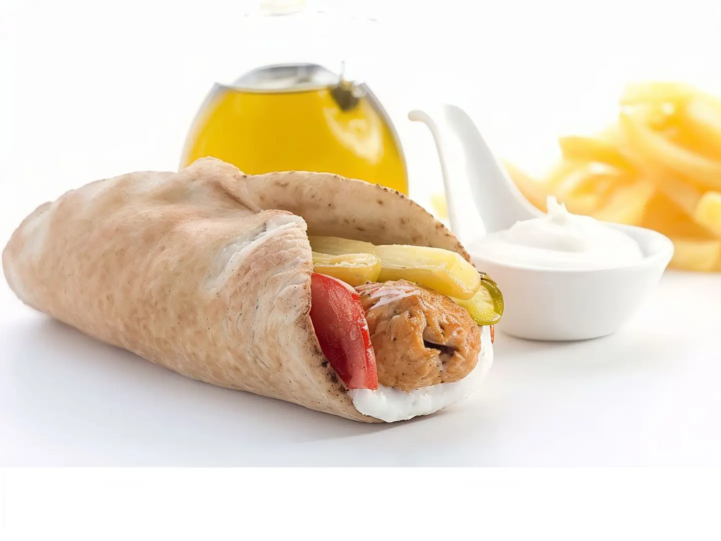 ساندوتش كباب دجاج كبير