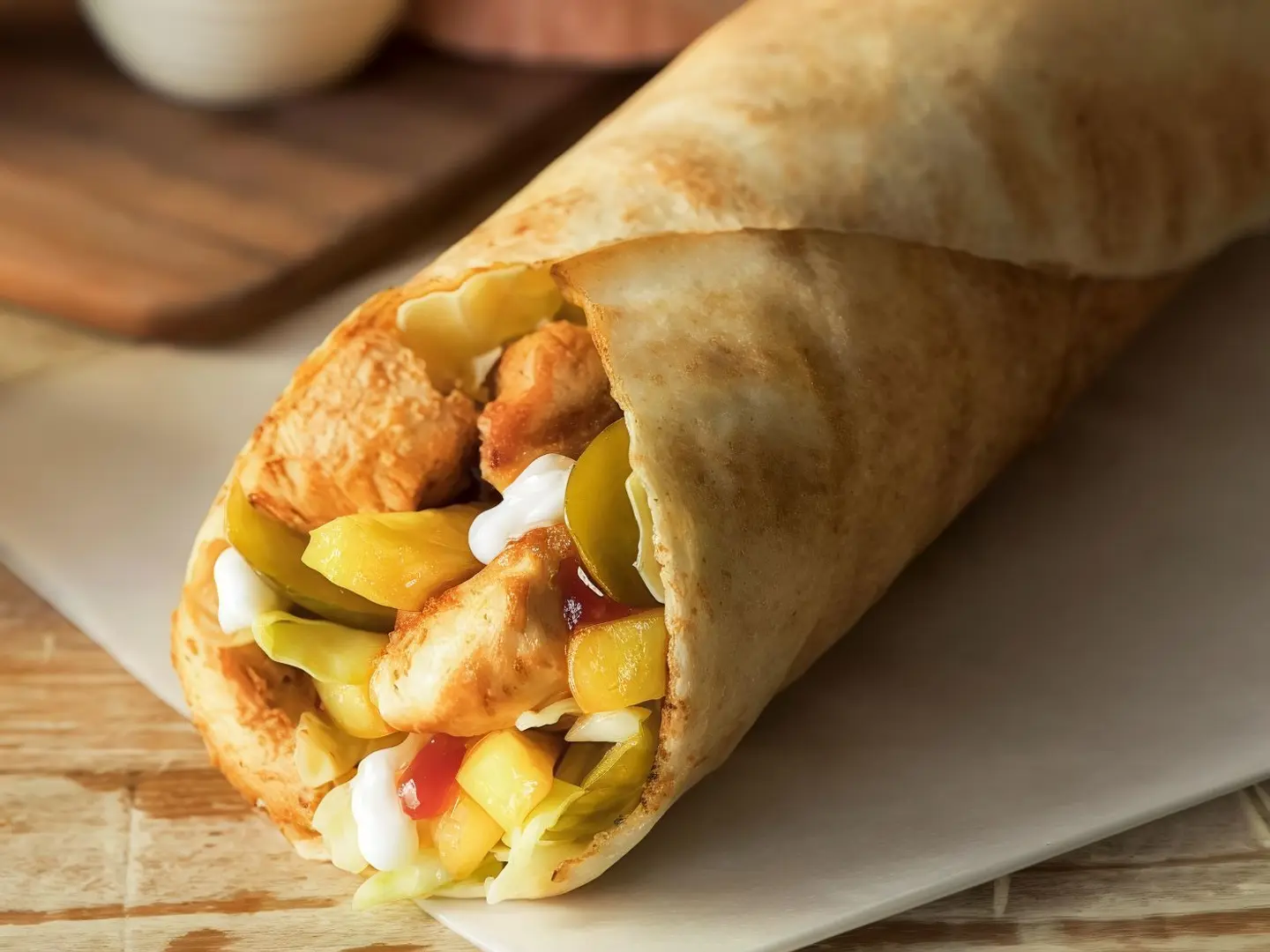 ساندوتش شيش طاووق صغير