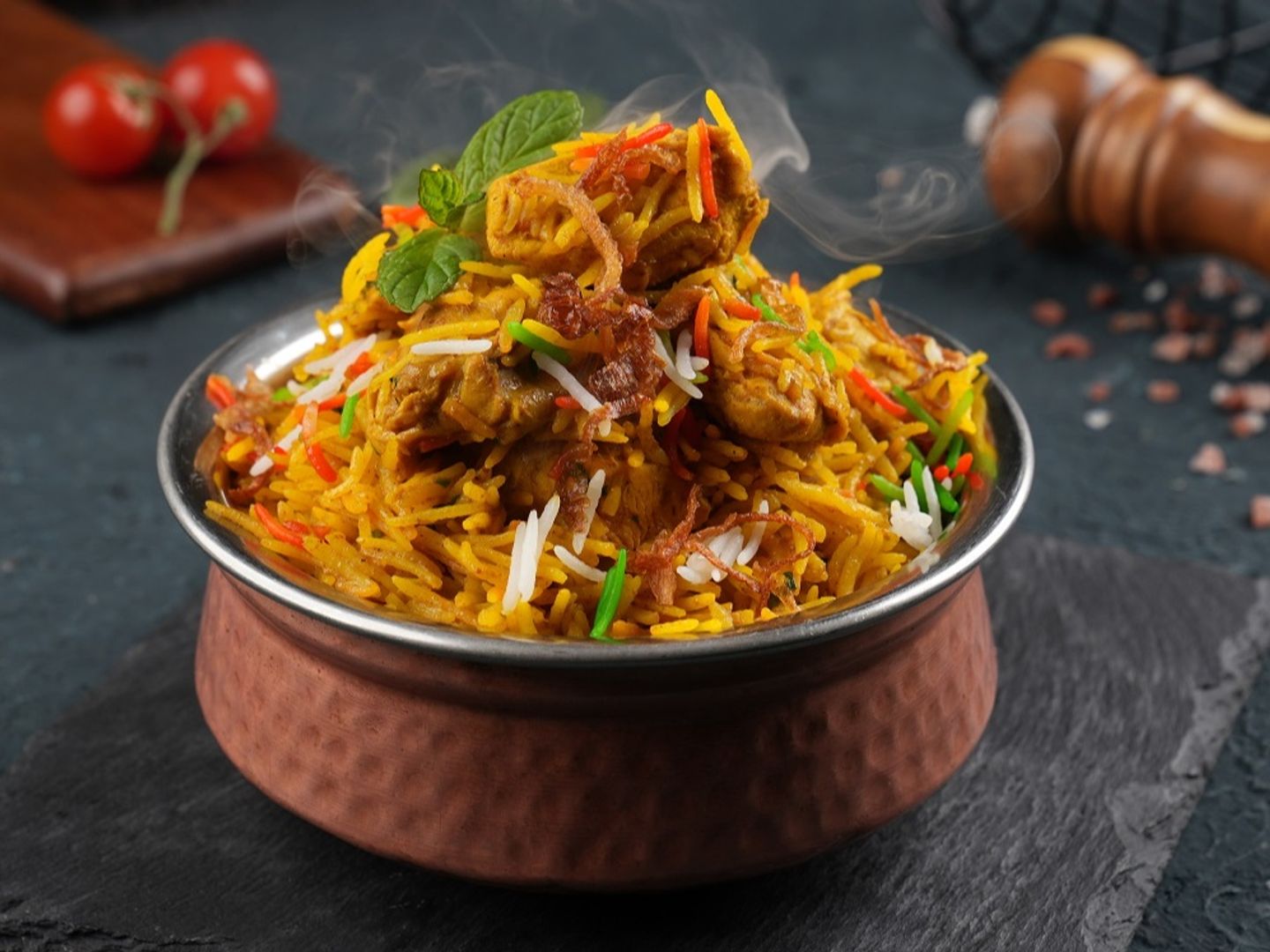 برياني أصفر دجاج