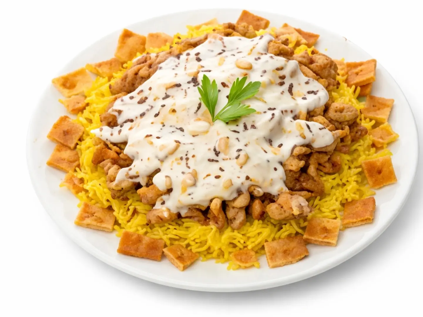 Chicken Shawarma Fatteh
