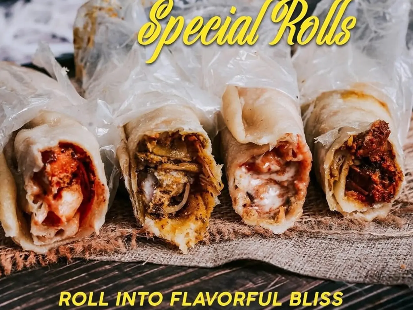 Chicken Malai Roll Chatni