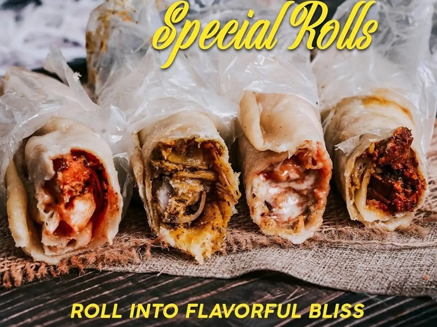 Chicken Boti Roll Mayo Garlic