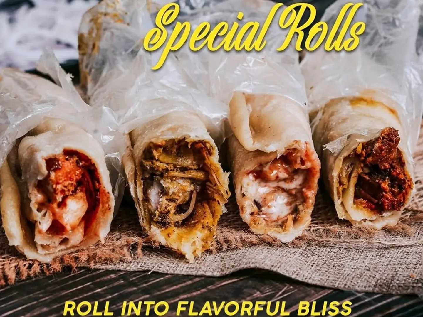Chicken Boti Roll Chutni