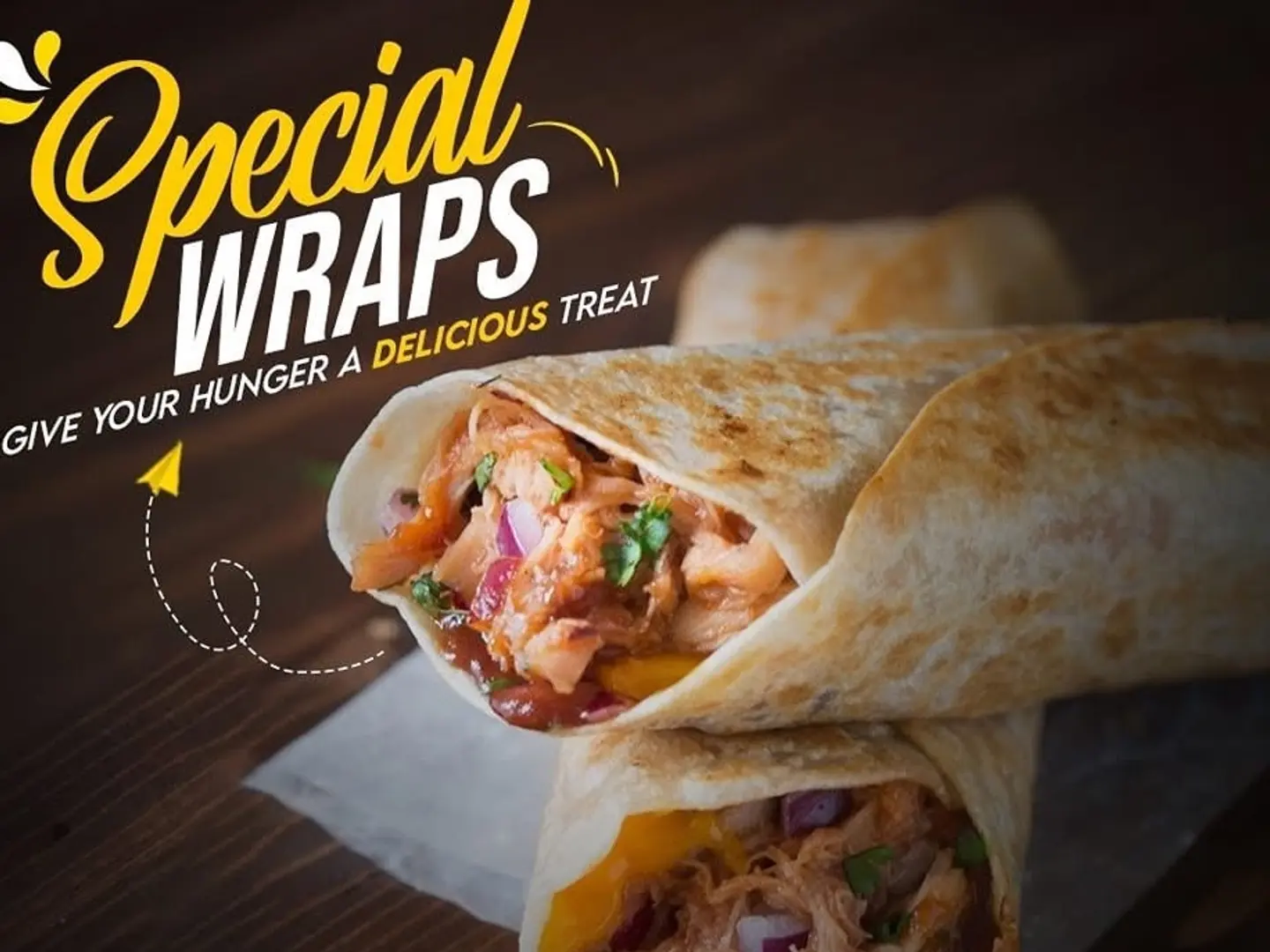 Chicken Tikka Boti Wrap