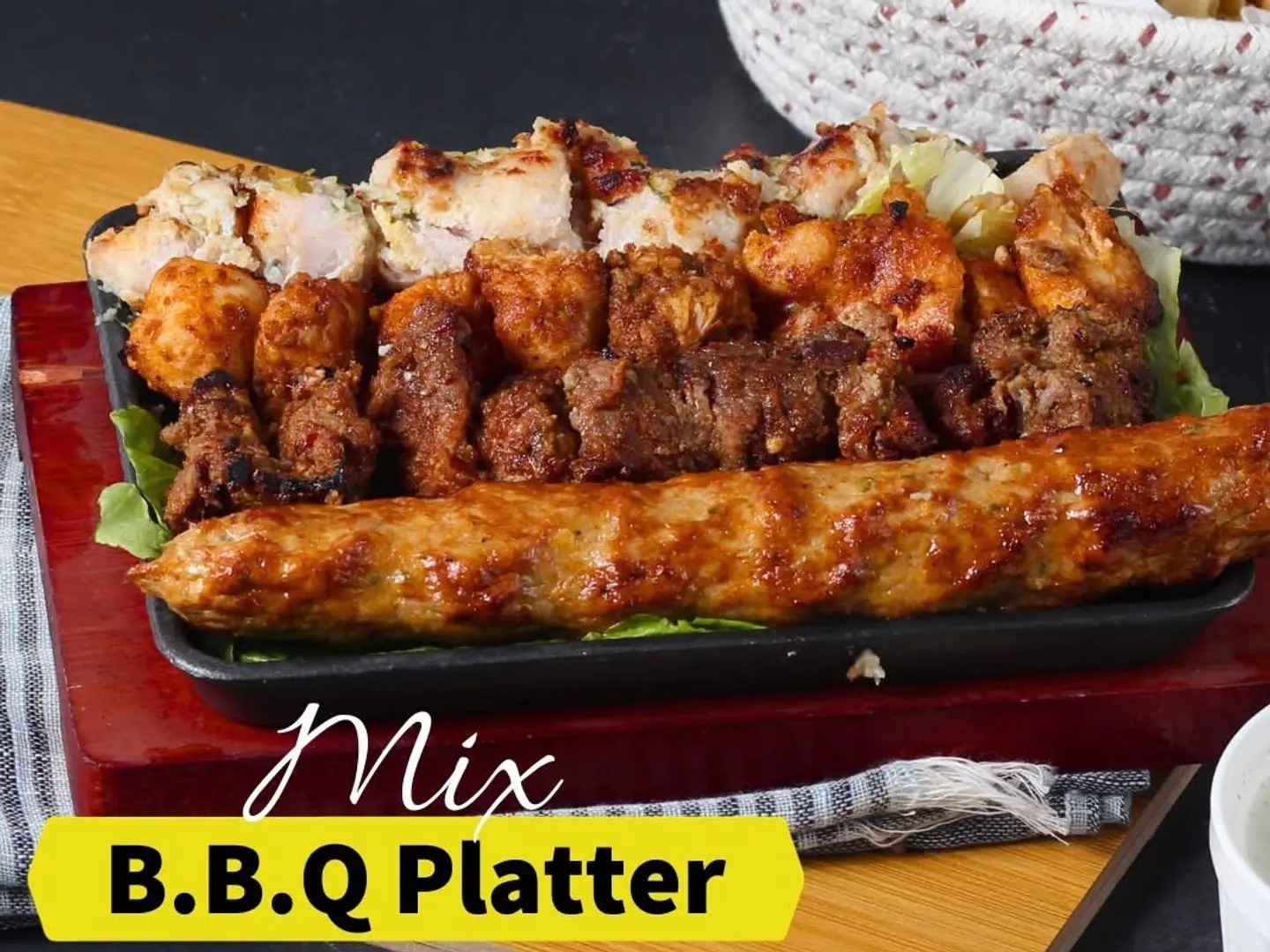Mix Bbq Platter Half