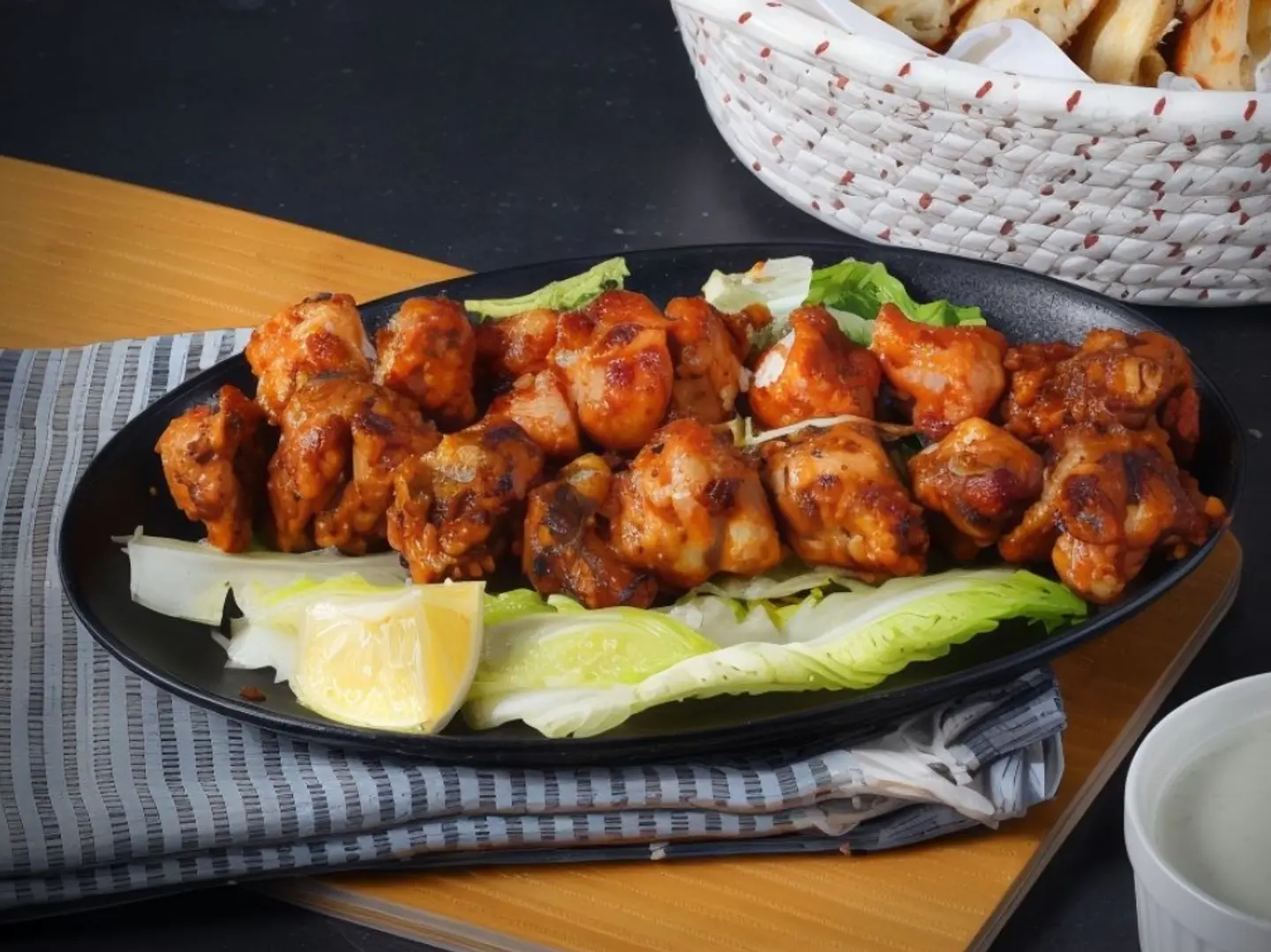 Chicken Tikka Boti Platter