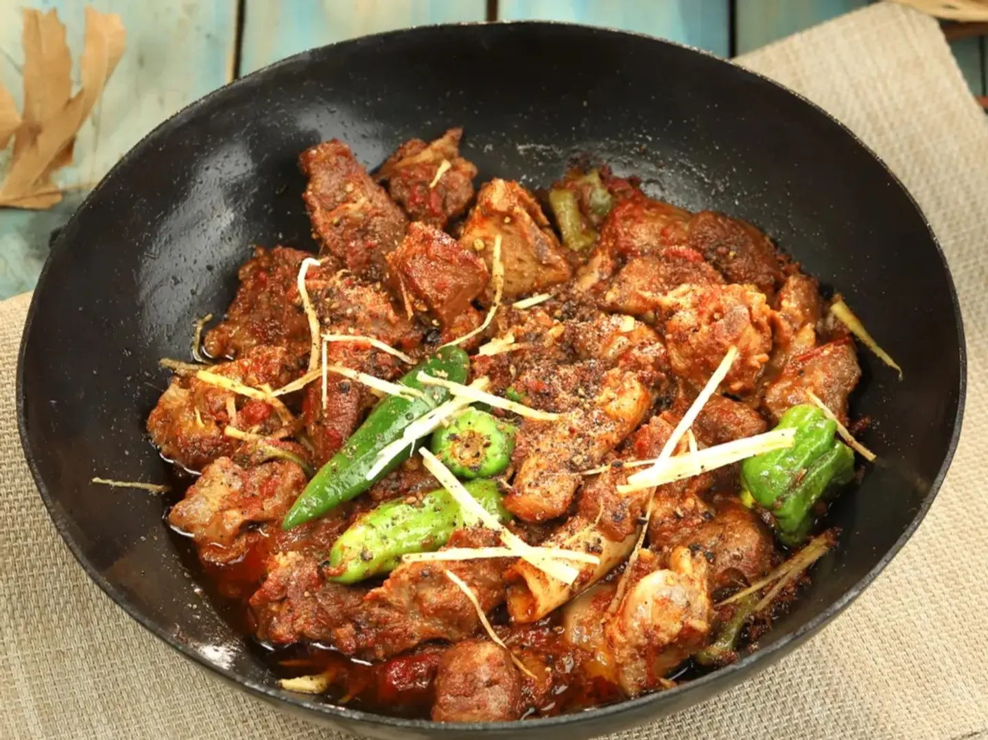 Mutton Shinwari Karahe Half