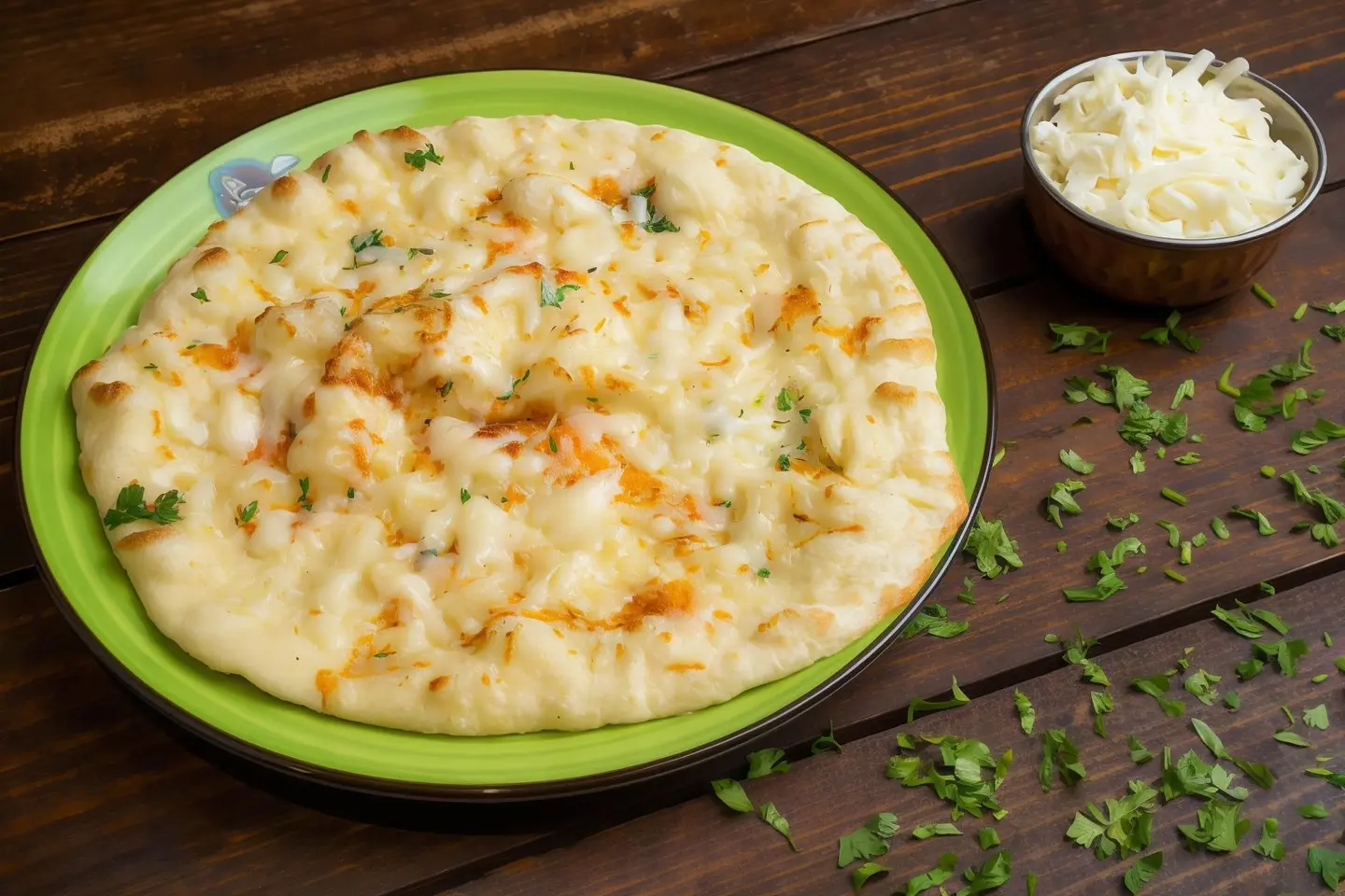 Bread With Mozzarella Cheese