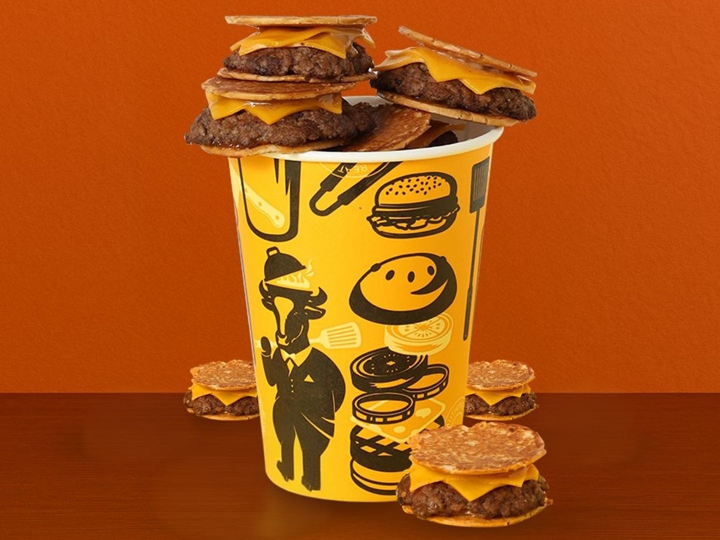 Minions Bite Flat Burger