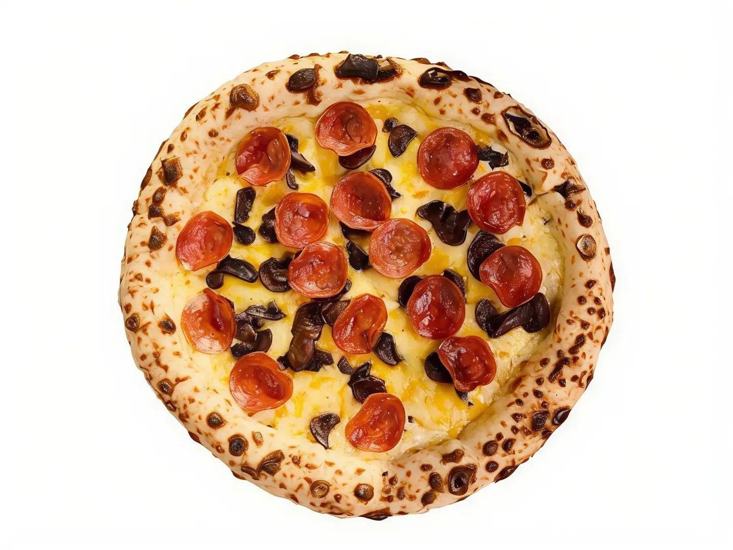 Pepperoni Mushroom Pizza
