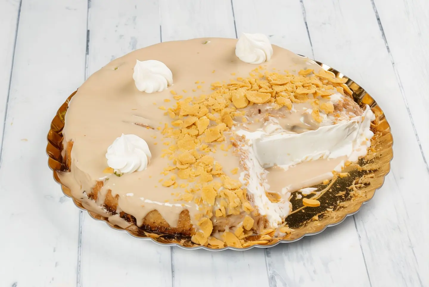 كنافة قشطة كندر - دائري كبير