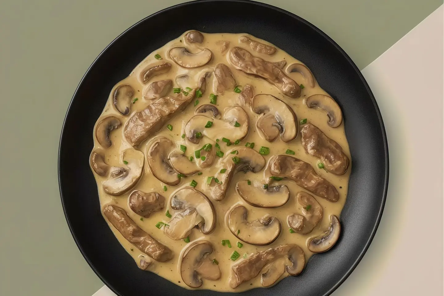 ستيك بالمشروم - 100 جرام