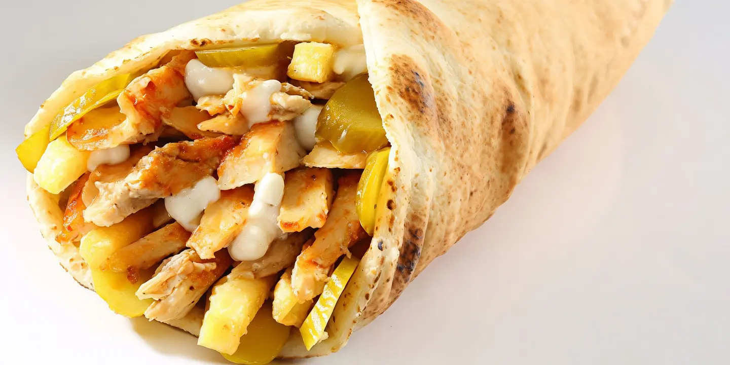 Arabian Chicken Shawerma Sandwich