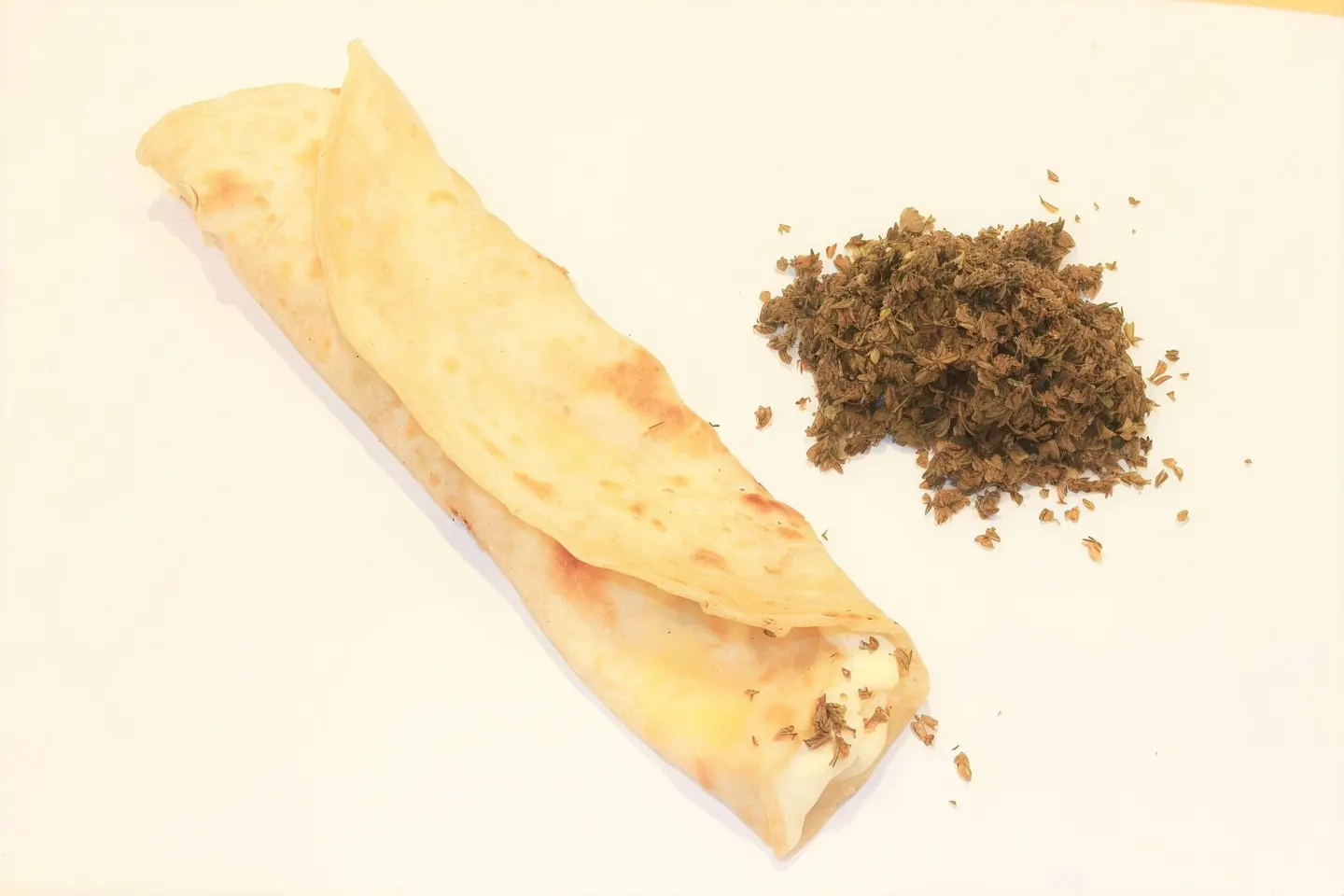 Chapati With Cheese And Thyme