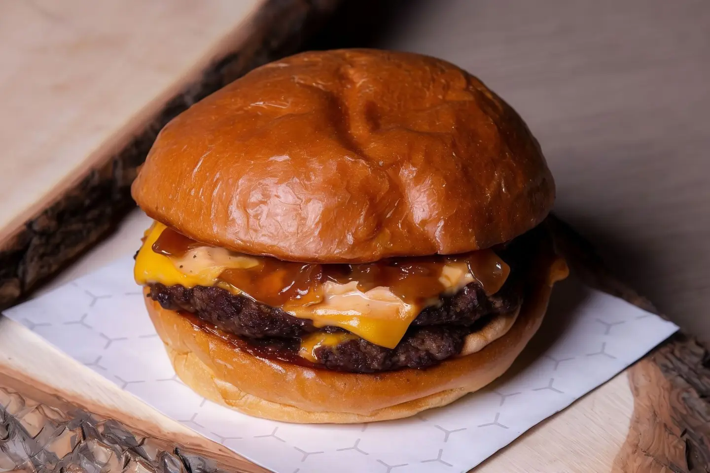Smash Beef Burger Double