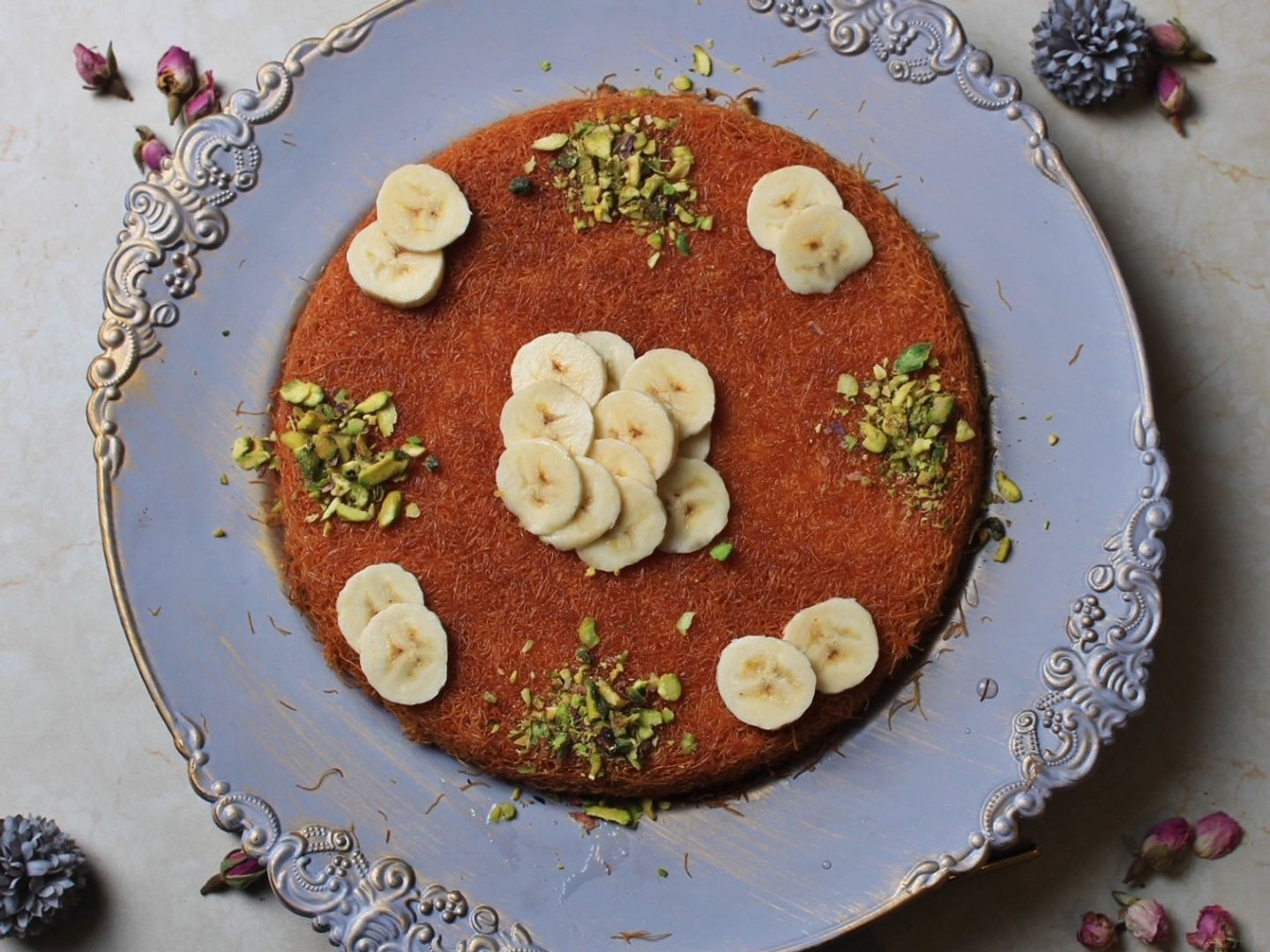 كنافة بالموز