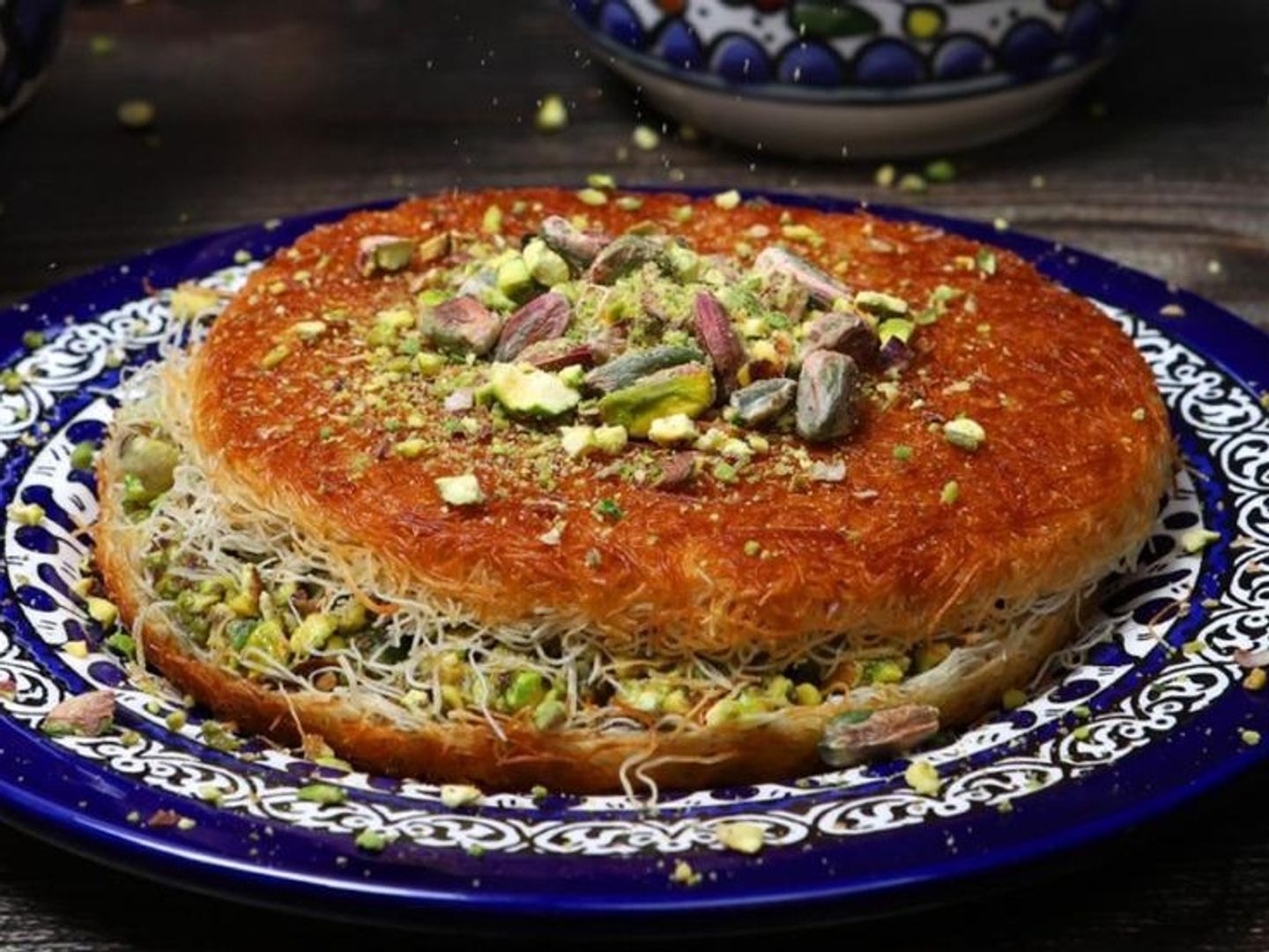 كنافة بالمكسرات